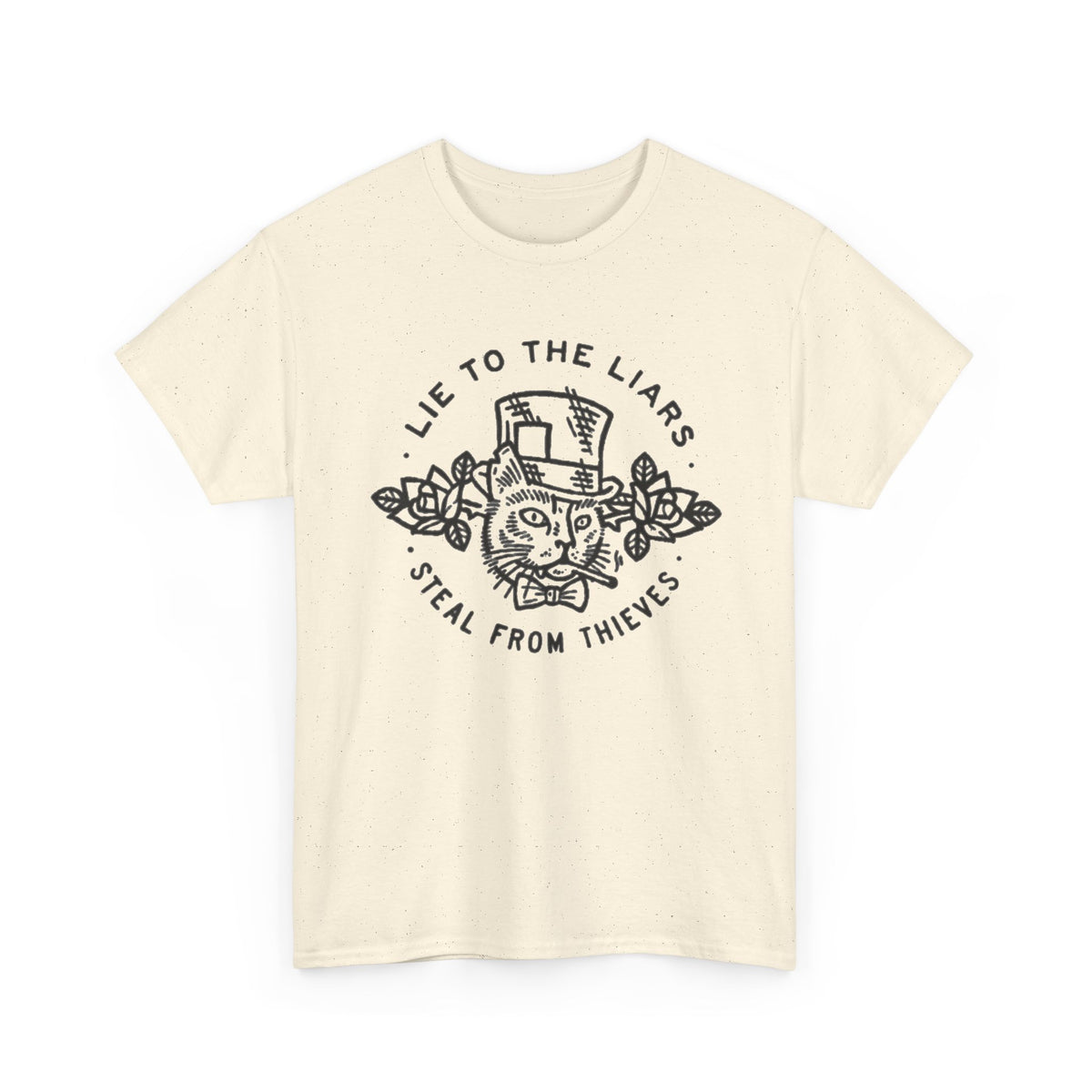“Lie to the Liar, Steal from the Thieves” Graphic T-Shirt Men's Tee