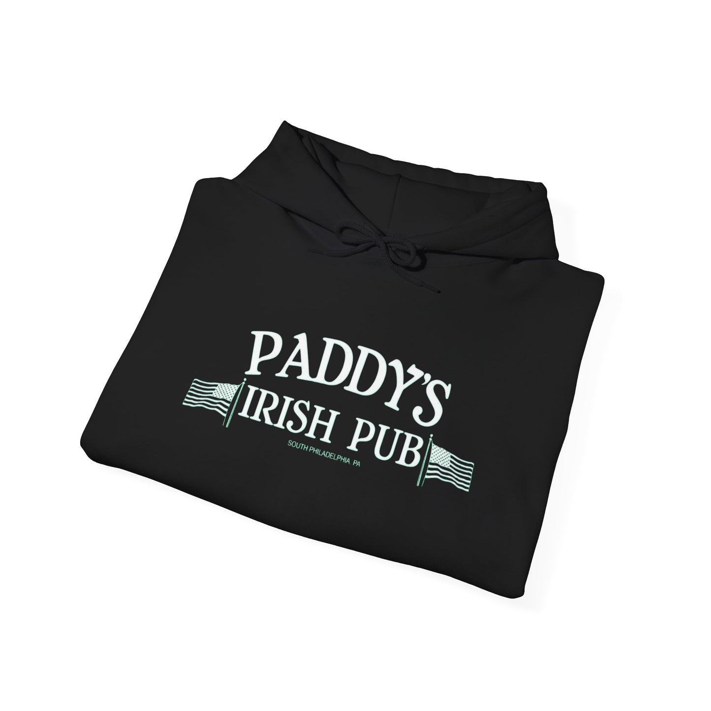 Paddy's Irish Pub Sunny Philadelphia Graphic Hoodie Heavy Blend™ NEW Sweatshirt