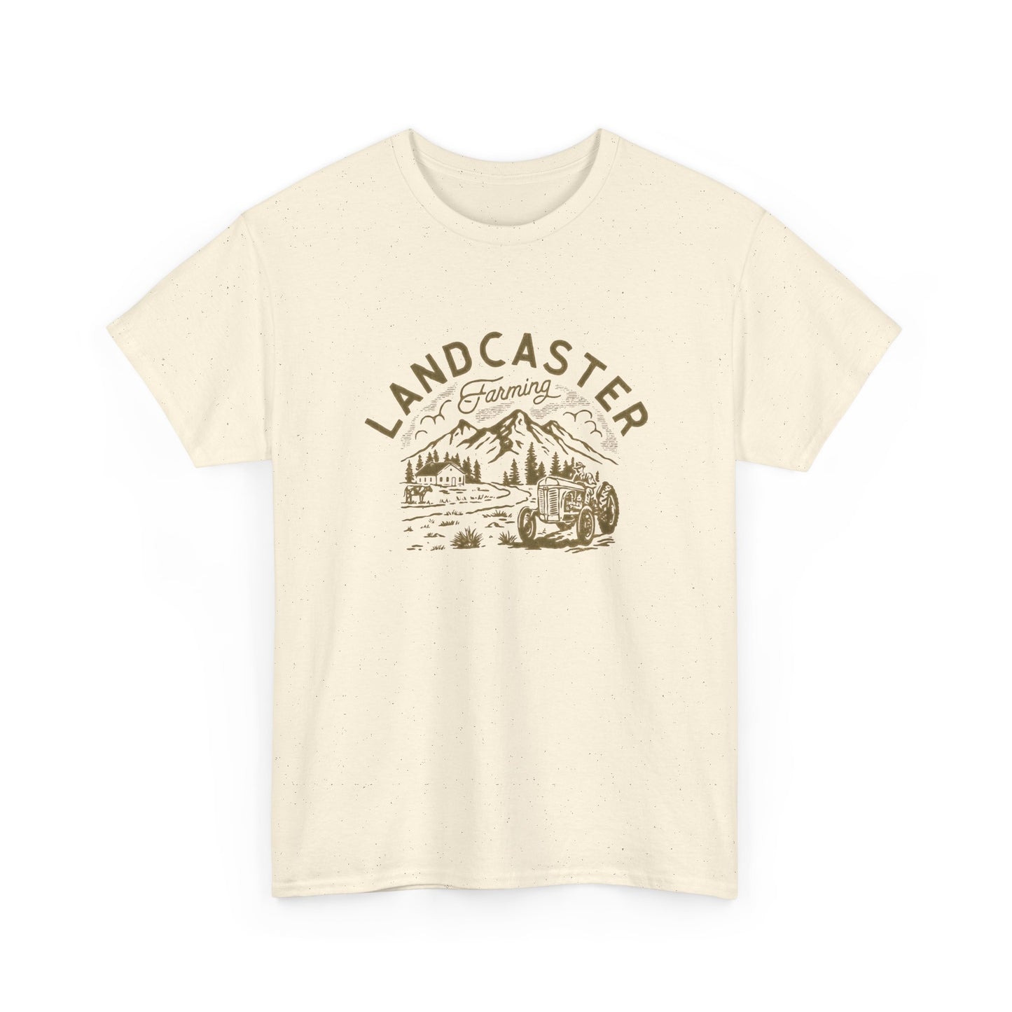 Lancaster Farming Graphic T Shirt Unisex Heavy Cotton Tee