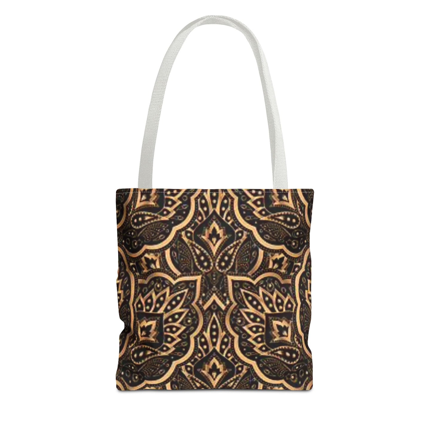 Gold And Black Graphic Multi Color BRAND NEW MODERN Tote Bag (AOP)