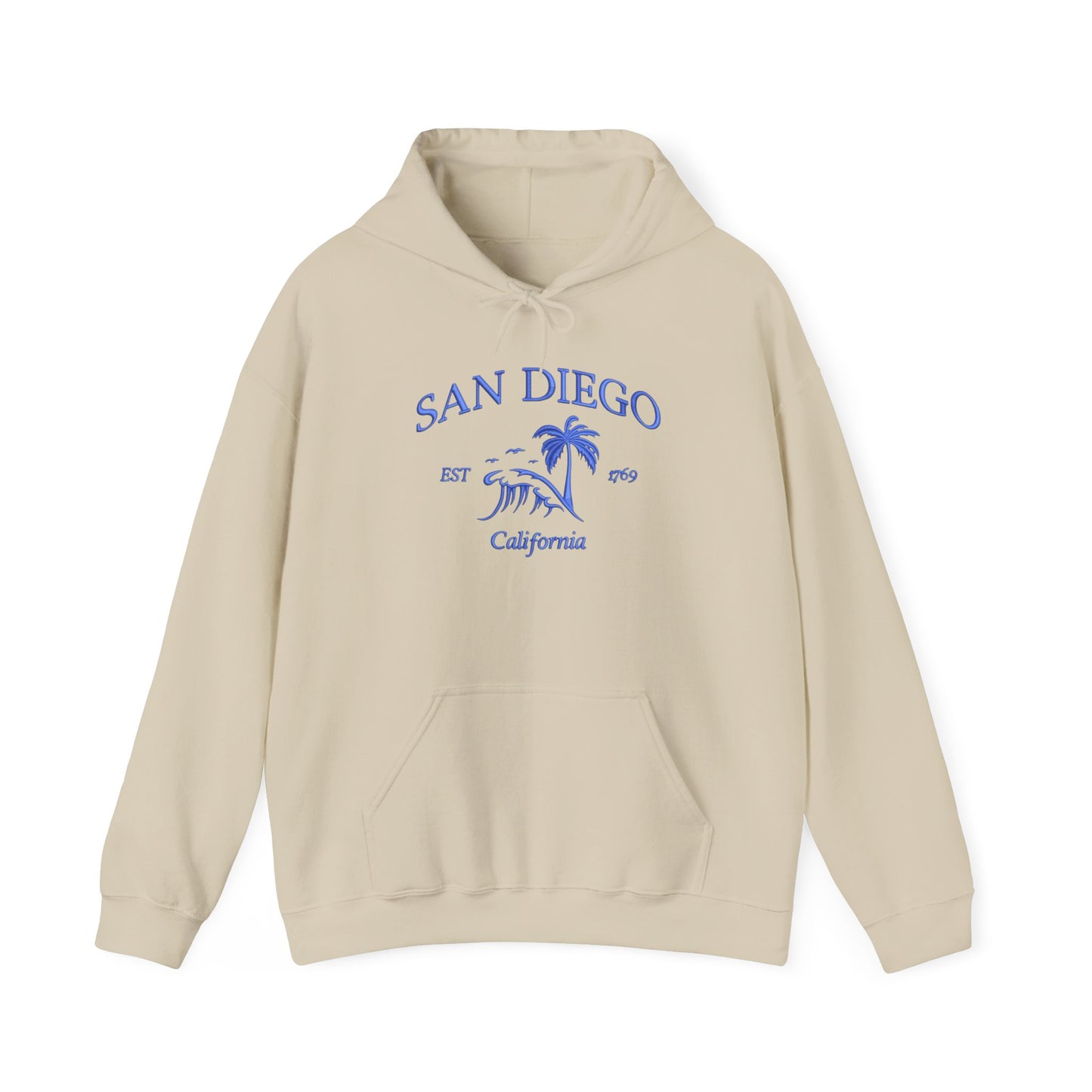San Diego California Graphic Hoodie Heavy Blend Sweatshirt NEW