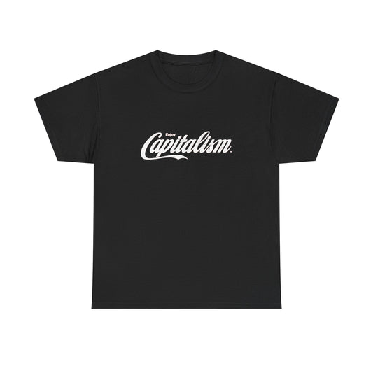 Enjoy Capitalization Graphic T Shirt NEW Adult Regular Sizing Tee