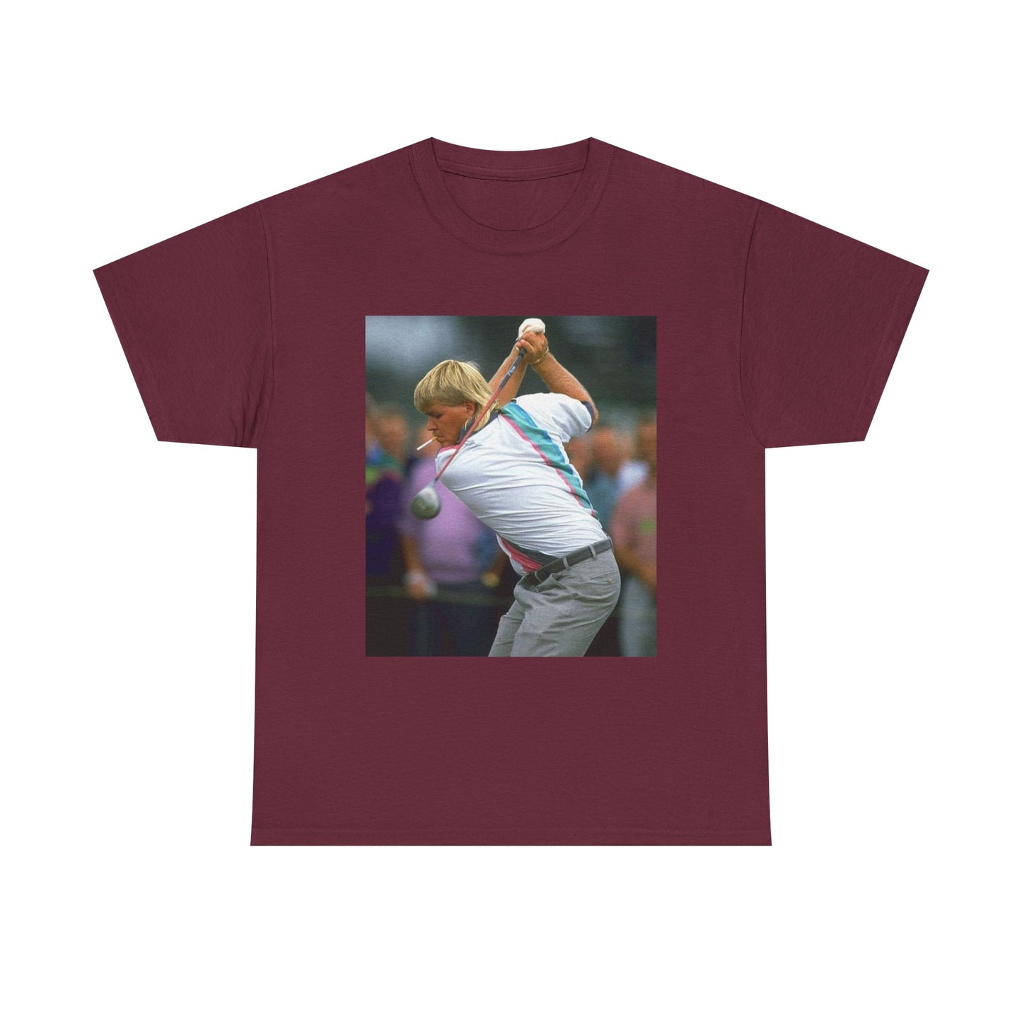 John Daly TShirt Masters golf club Tiger woods Vintage Unisex Heavy Cotton Tee