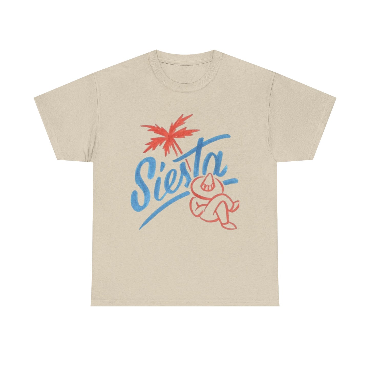 Time For A Siesta Graphic T Shirt ADULT NEW