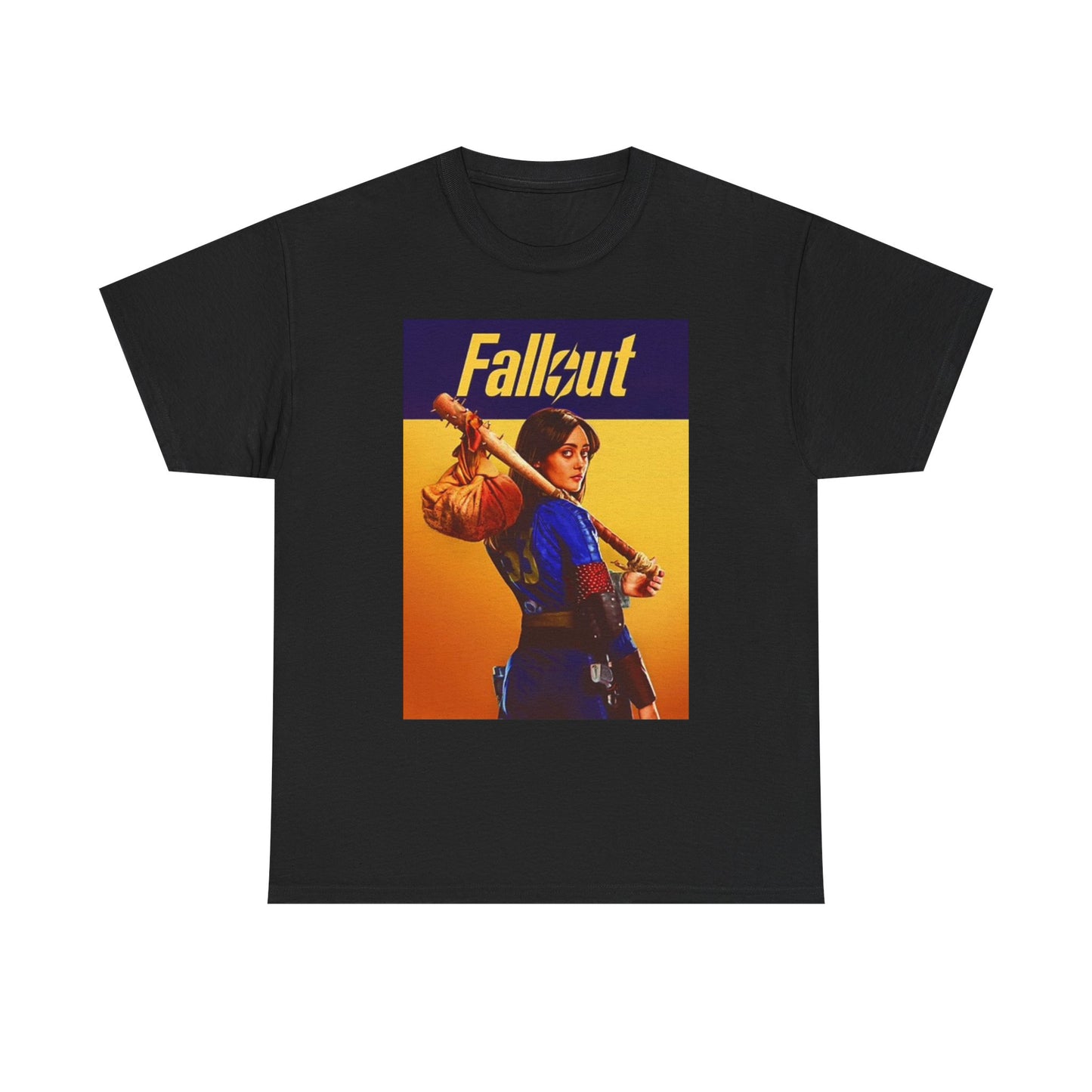 Fallout Graphic T Shirt Retro TV Series Video Games Unisex Heavy Cotton Tee