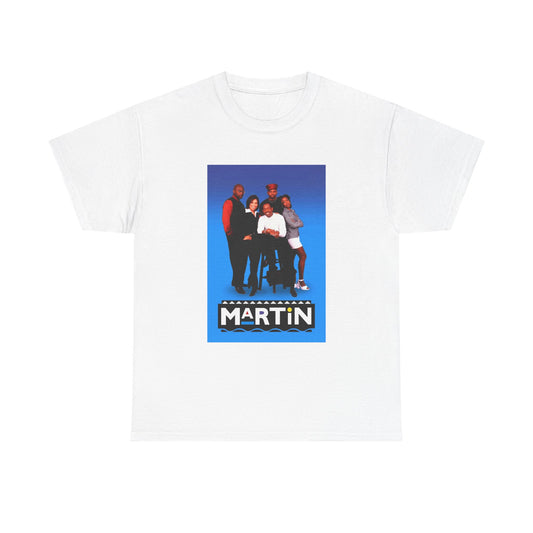Martin Tv show Tshirt Vintage Martin Lawrence Heavy Cotton Tee Retro Bad Boys
