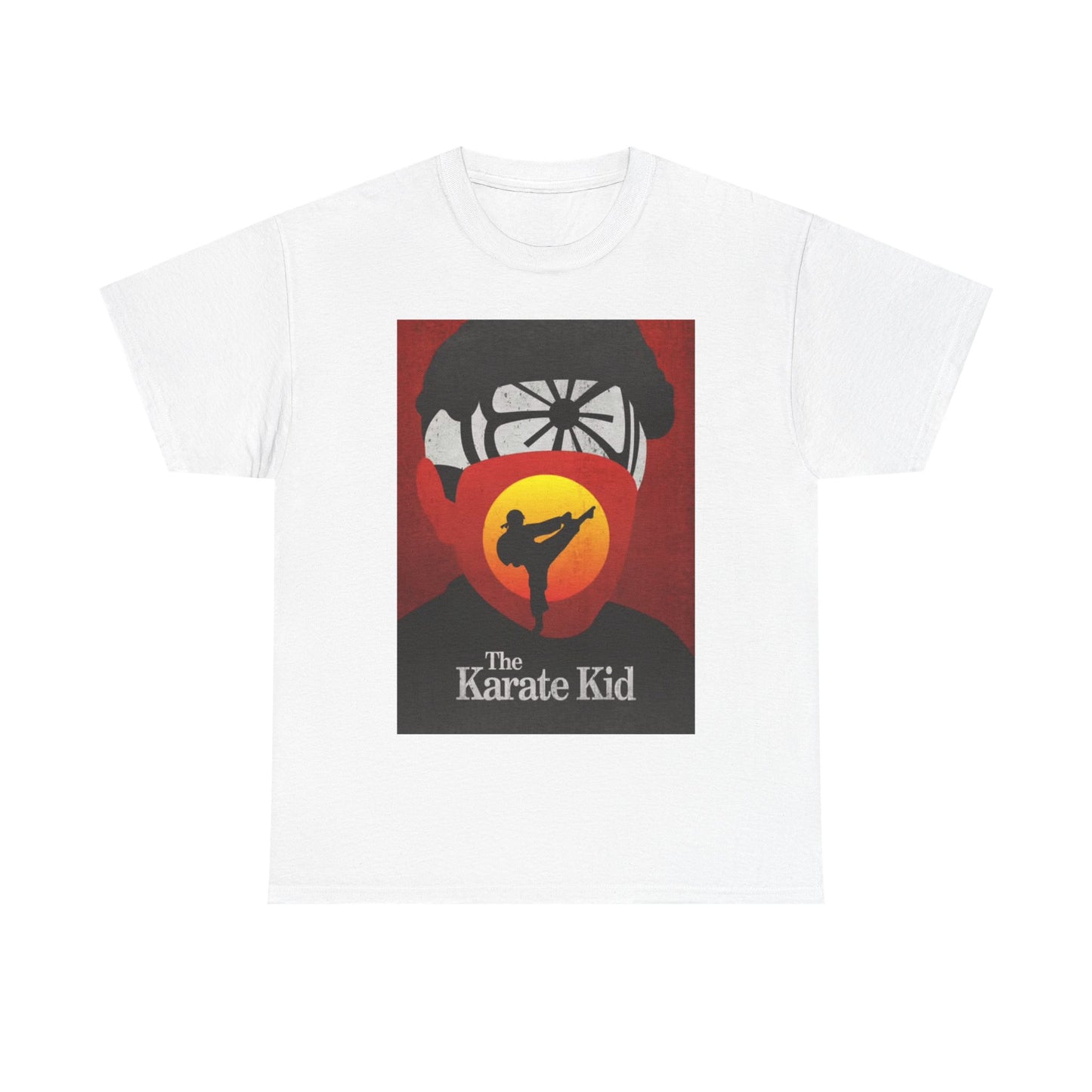 The Karate Kid Tshirt Vintage Retro Movie Poster 90s Unisex Heavy Cotton Tee