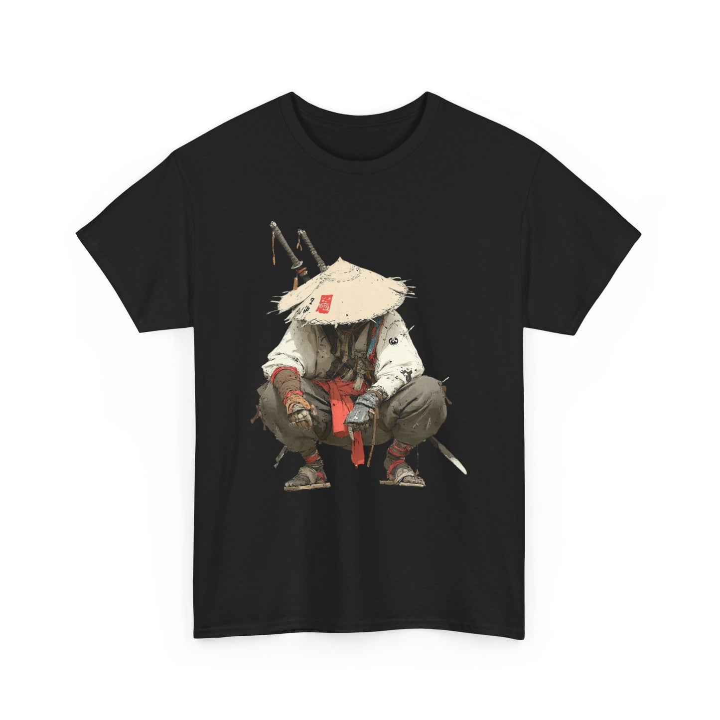 Samurai Graphic T Shirt NEW ADULT TEE VINTAGE