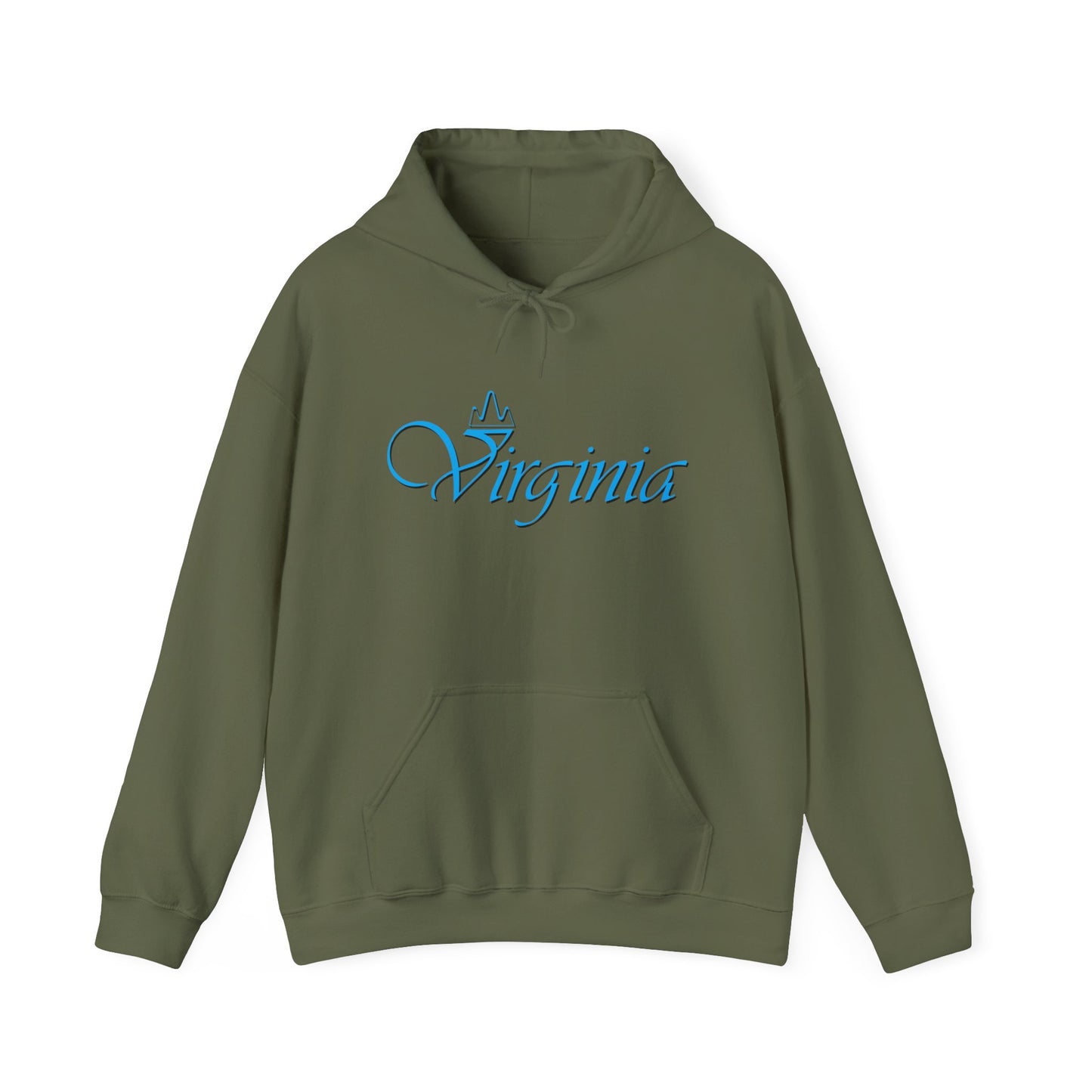 Virginia State Graphic Hoodie's Unisex Heavy Blend™ Hooded Sweatshirt