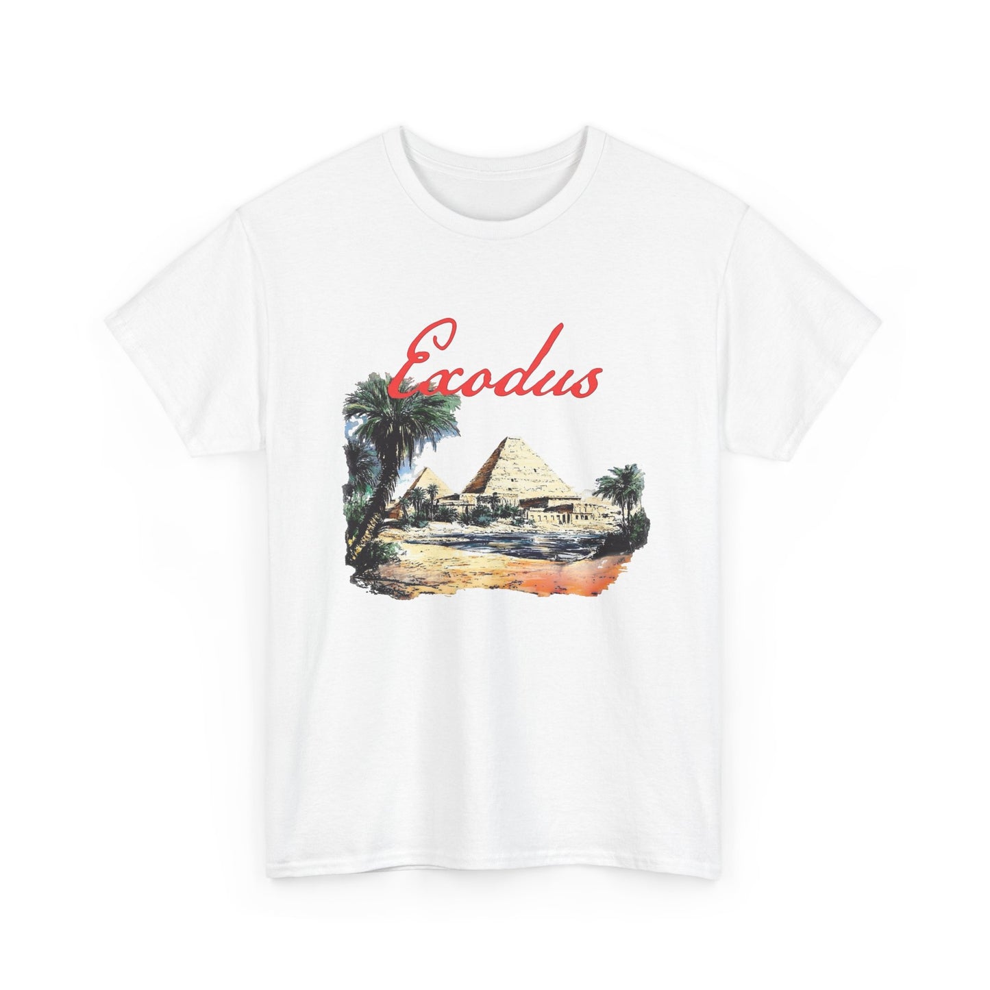 Exodus Graphic T Shirt Unisex Heavy Cotton Tee