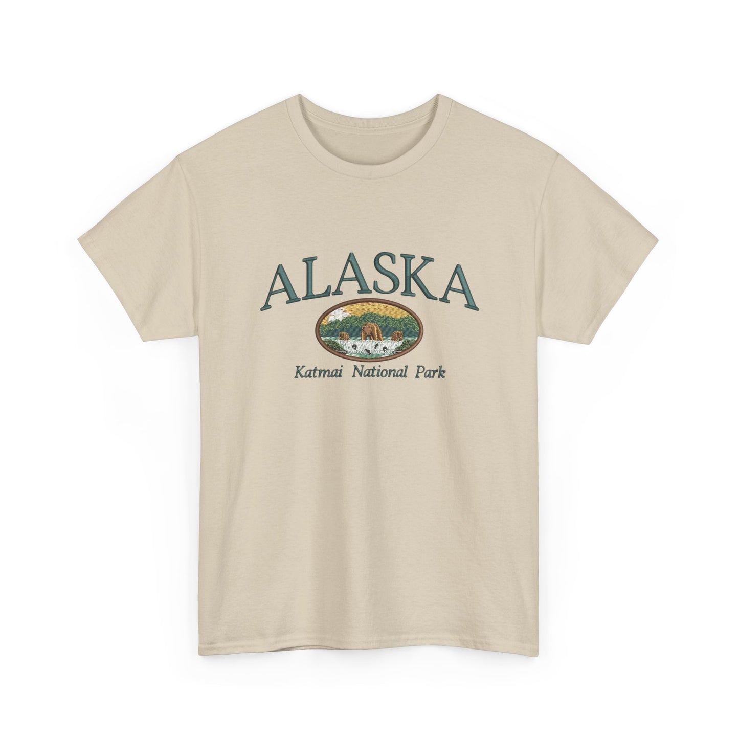 Alaska Graphic T Shirt NEW Unisex Heavy Cotton Tee