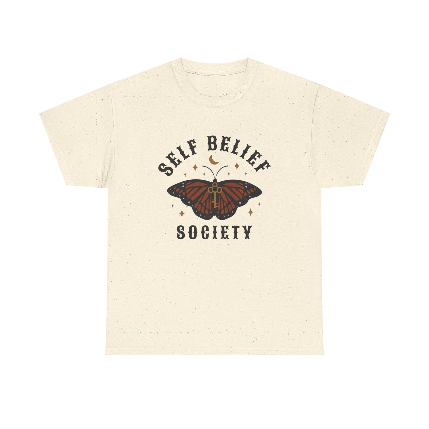 Self Belief Society T Shirt Unisex Heavy Cotton Tee