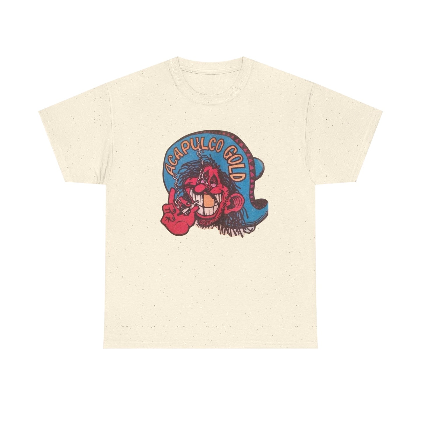 Acapulco Gold Vintage Cannabis Mexico Graphic T-Shirt Unisex Heavy Cotton Tee