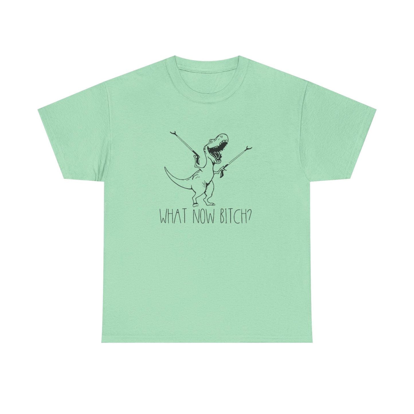 Hilarious Dinosaur Jokes WHAT NOW?? T Shirt S-5XL NEW Unisex Cotton Tee