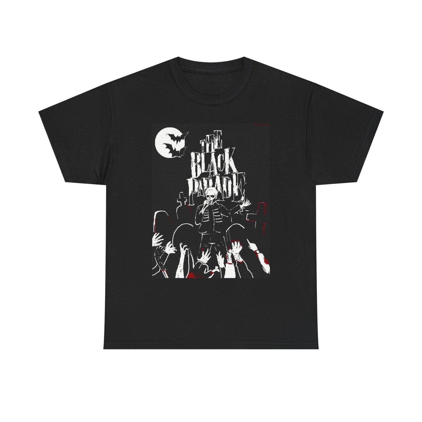 The Black Parade MCR Graphic T Shirt Vintage Punk Unisex Heavy Cotton Tee
