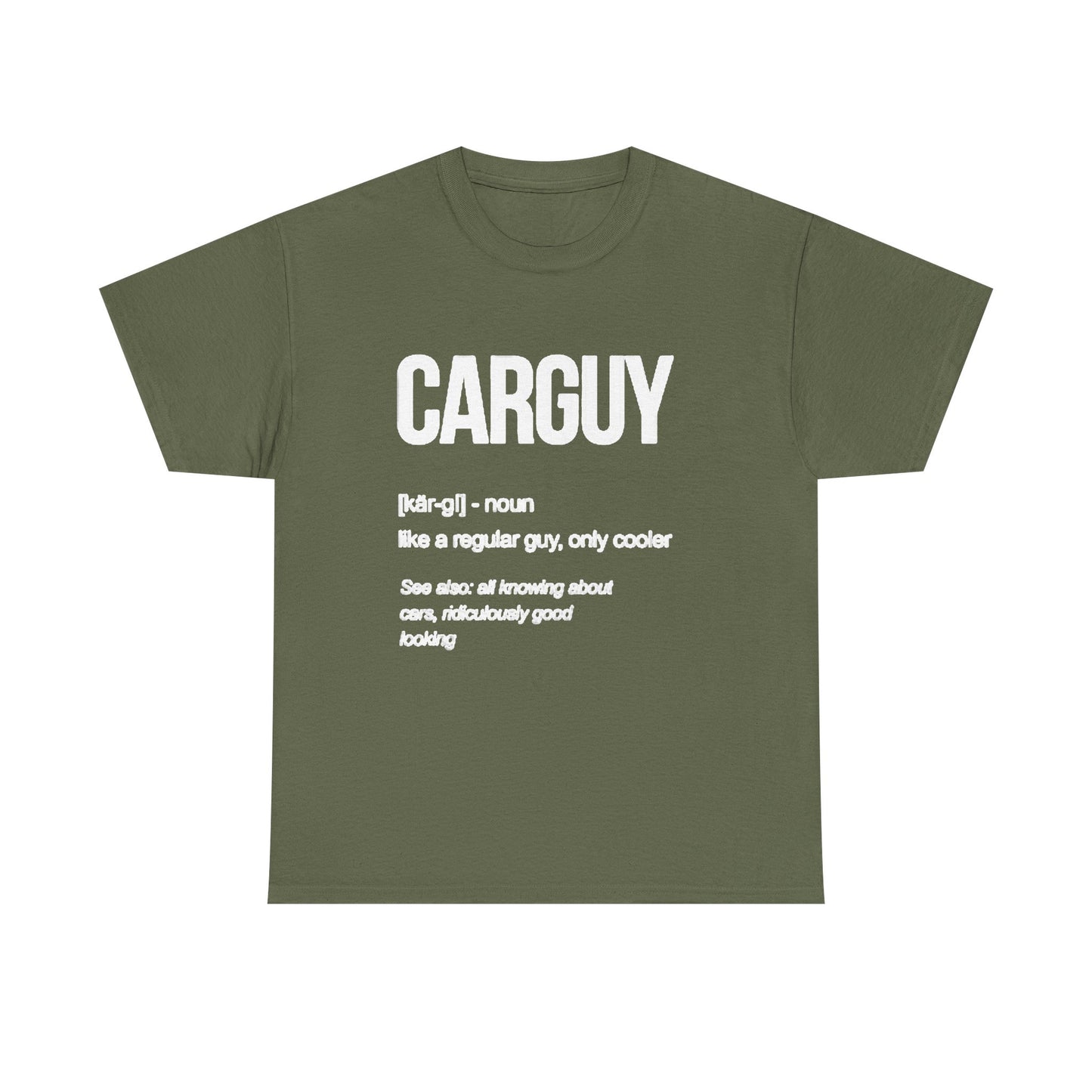 Car guy Shirt Funny Gift Mechanic Motor head Graphic Automotive Unisex Heavy