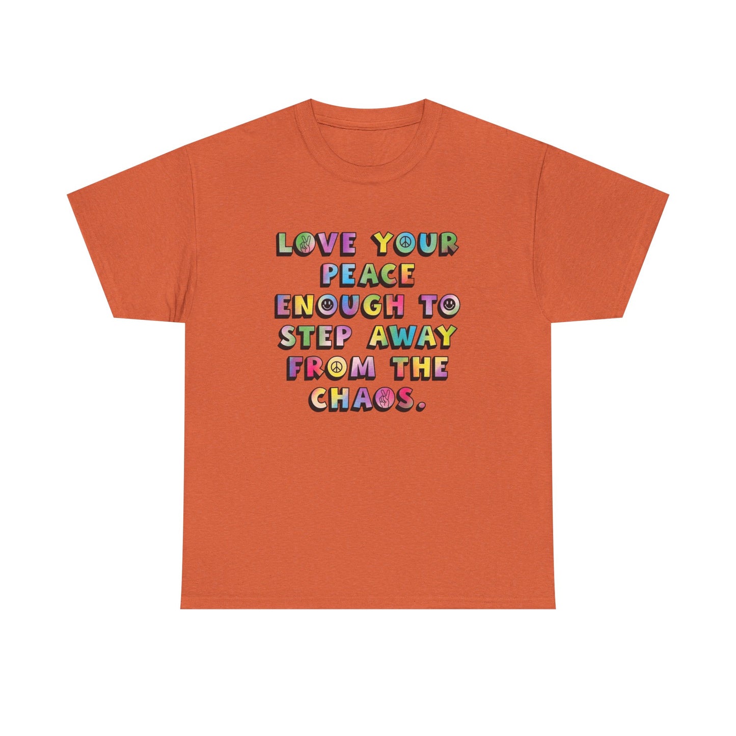 Love Your Peace Graphic T Shirt Unisex Cotton Tee - New Gift - Tee