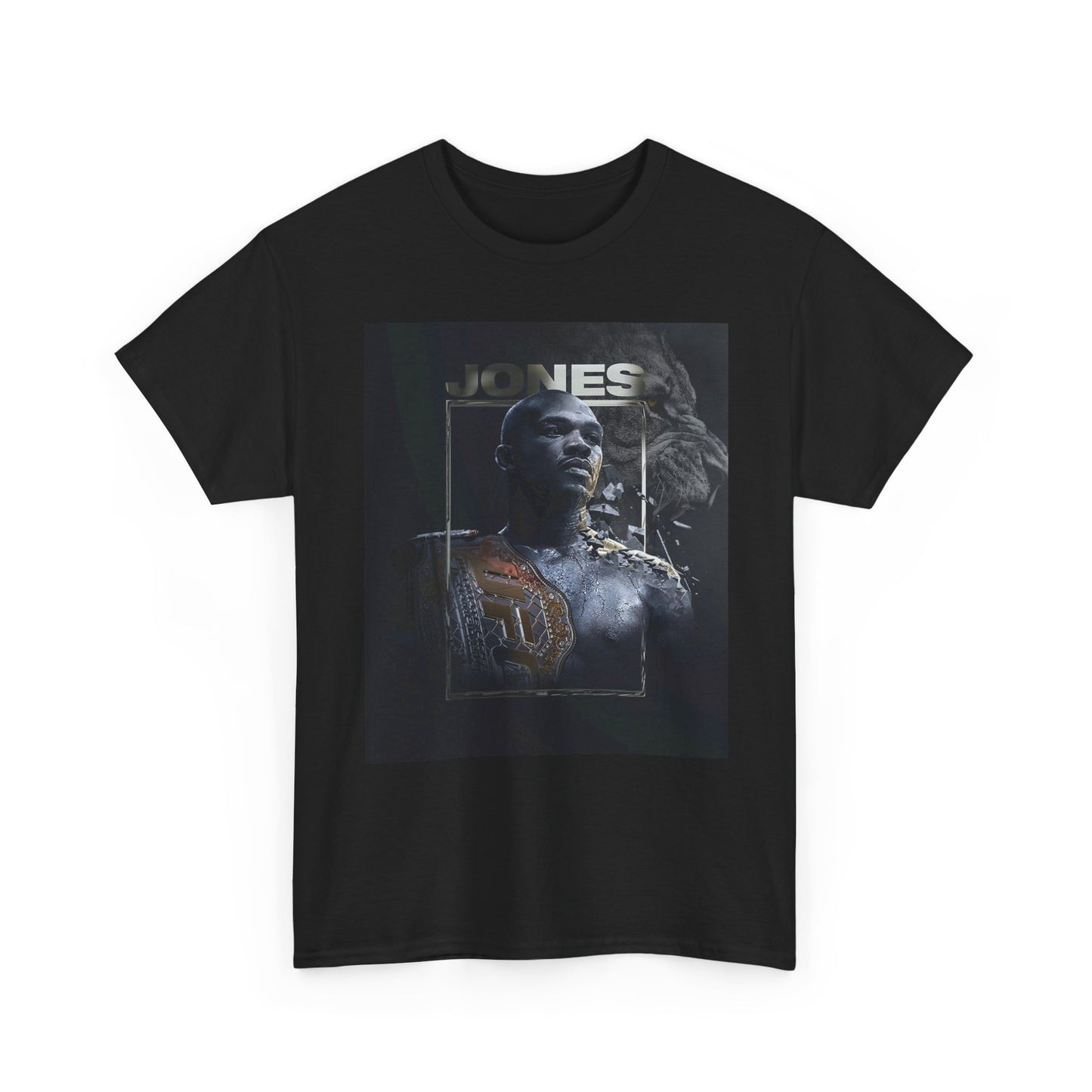 Jon Jones Graphic T Shirt Vintage UFC MMA Unisex Heavy Cotton Tee