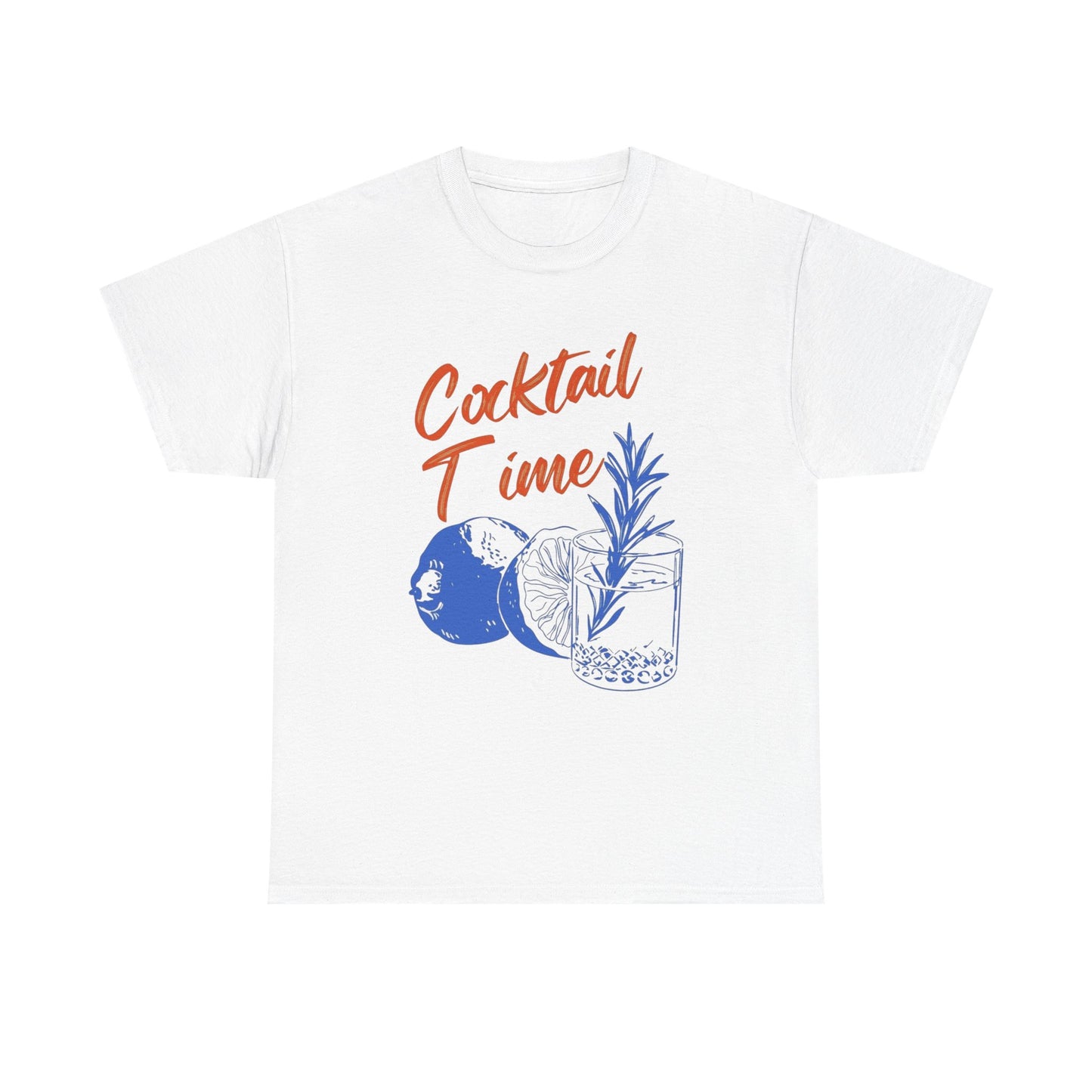 Cocktail Time Graphic T Shirt NEW ADULT