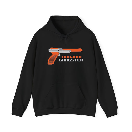 Original Gangster Vintage Gaming Funny Graphic Hoodie Heavy Hooded Sweatshirt