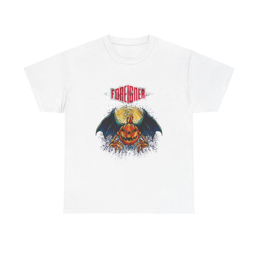 Foreigner Graphic T Shirt Vintage Retro 80s Band Merch Unisex Heavy Cotton Tee