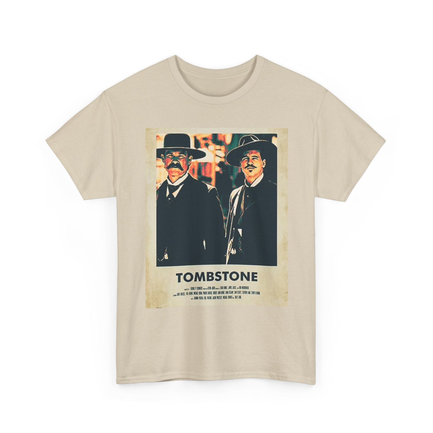 Tombstone Graphic T Shirt Vintage Movie Poster Retro Unisex Heavy Cotton Tee