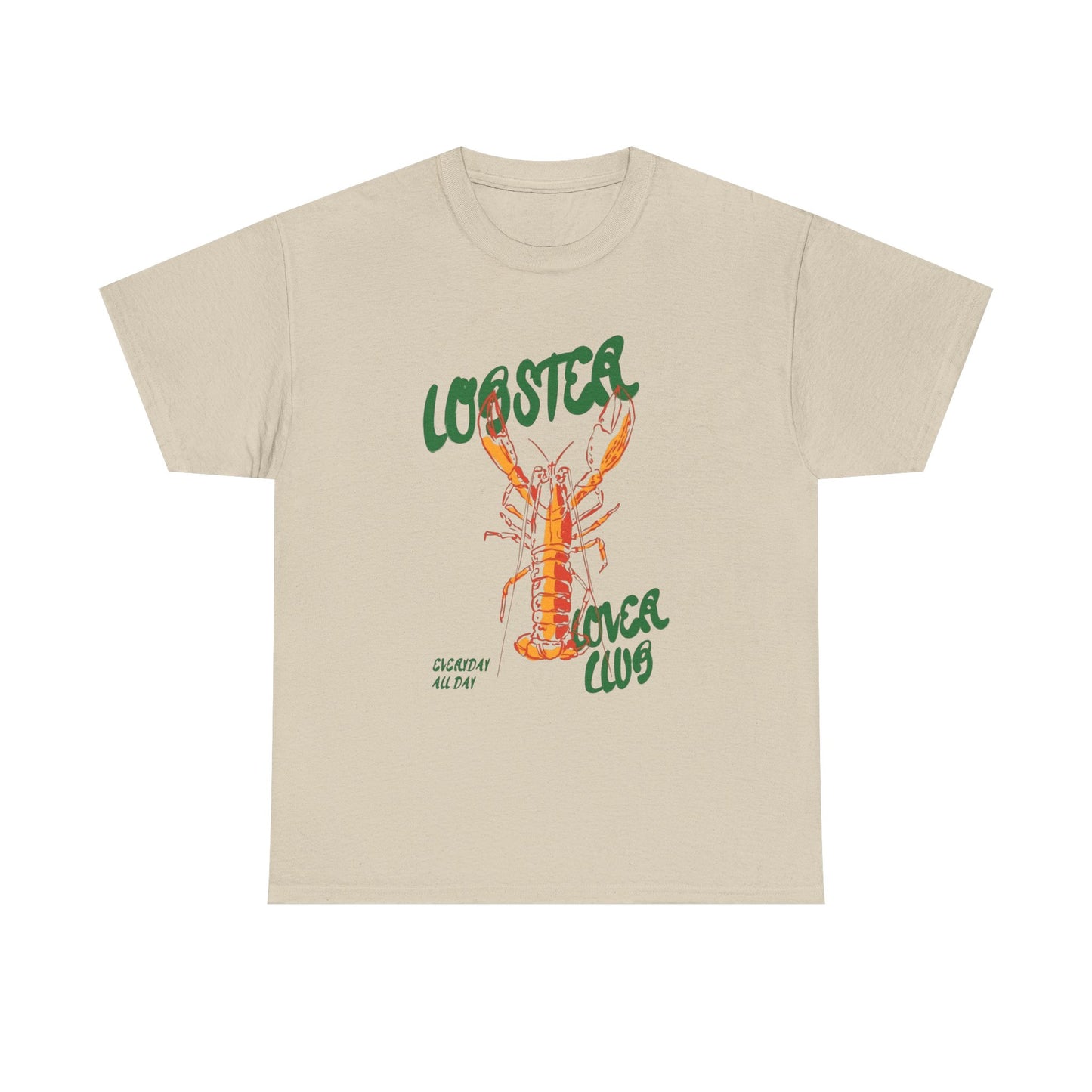 Lobster Lovers Club Graphic T Shirt NEW ADULT