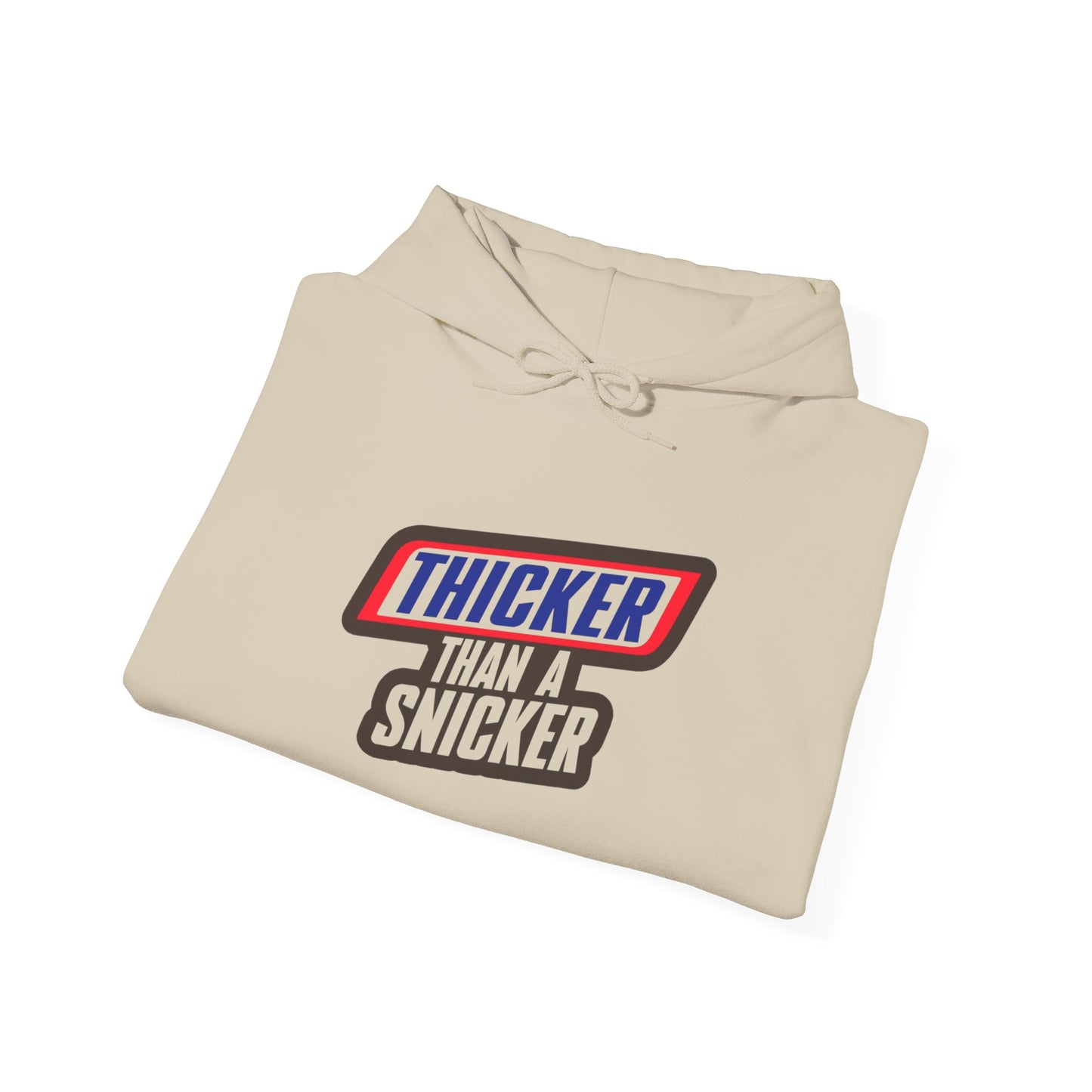 Thicker Than A Snicker Hoodie Funny Unisex Heavy Blend™ Hooded Sweatshirt