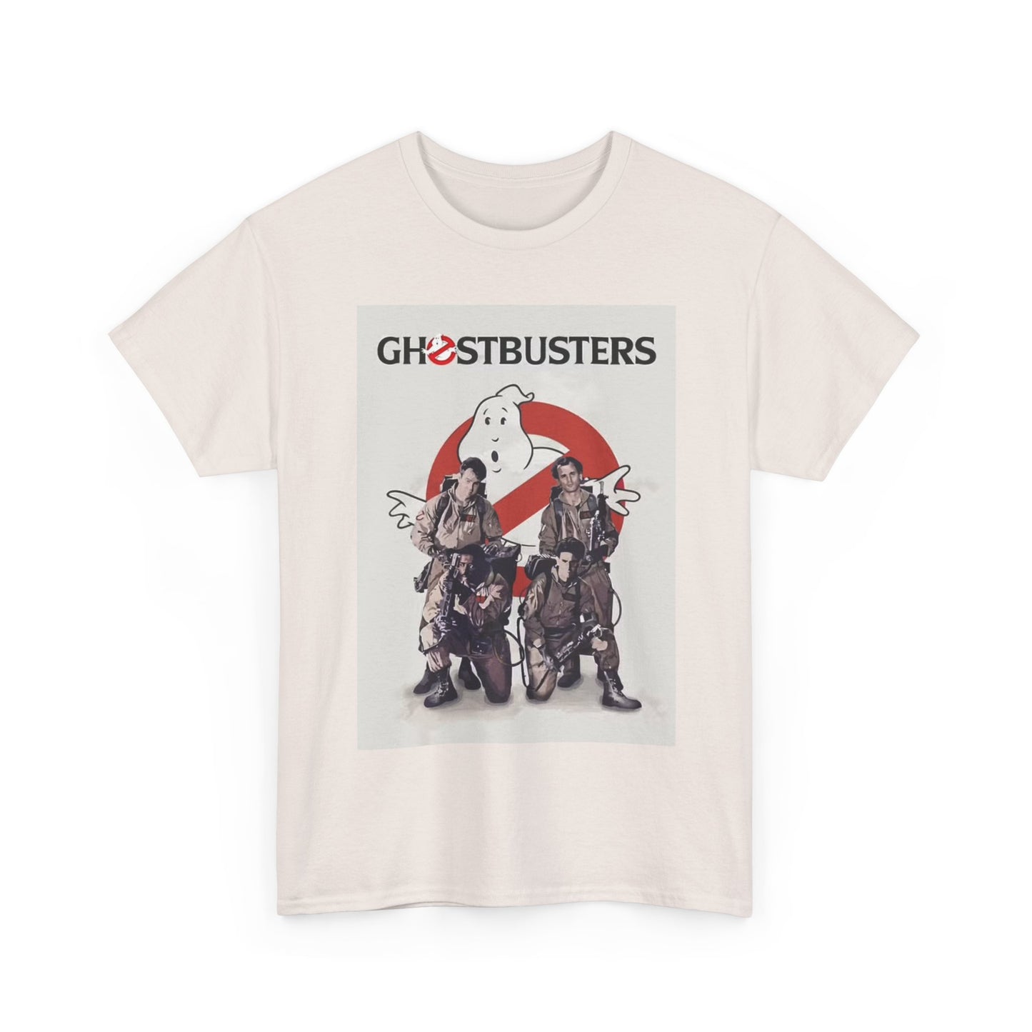 Ghost Busters T shirt Vintage Movie Poster Retro Bill Murray Unisex Heavy Cotton
