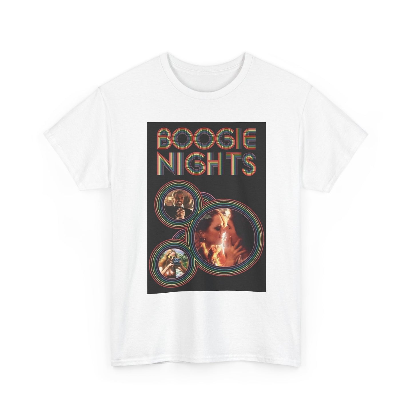 Boogie Nights Shirt Vintage Movie Poster Graphic Retro 90s Unisex Heavy Cotton