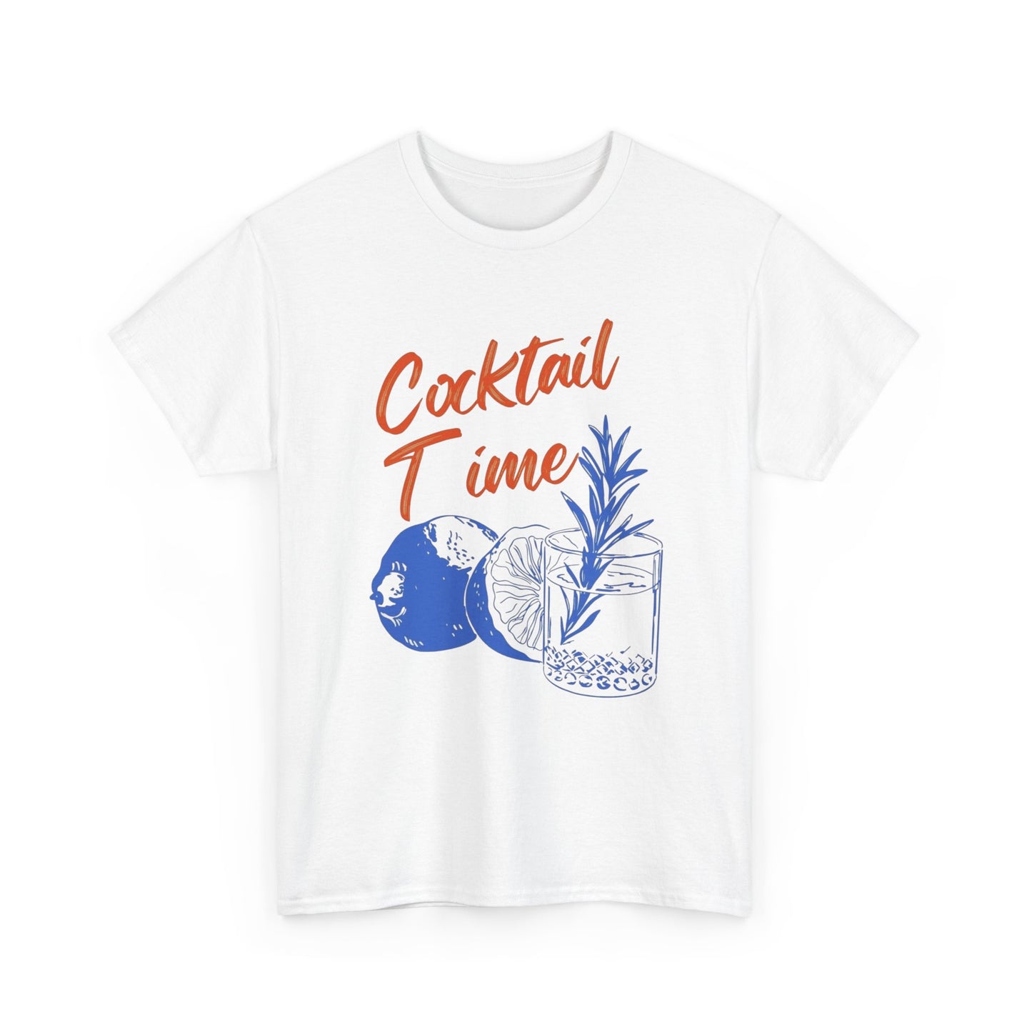 Cocktail Time Graphic T Shirt NEW ADULT