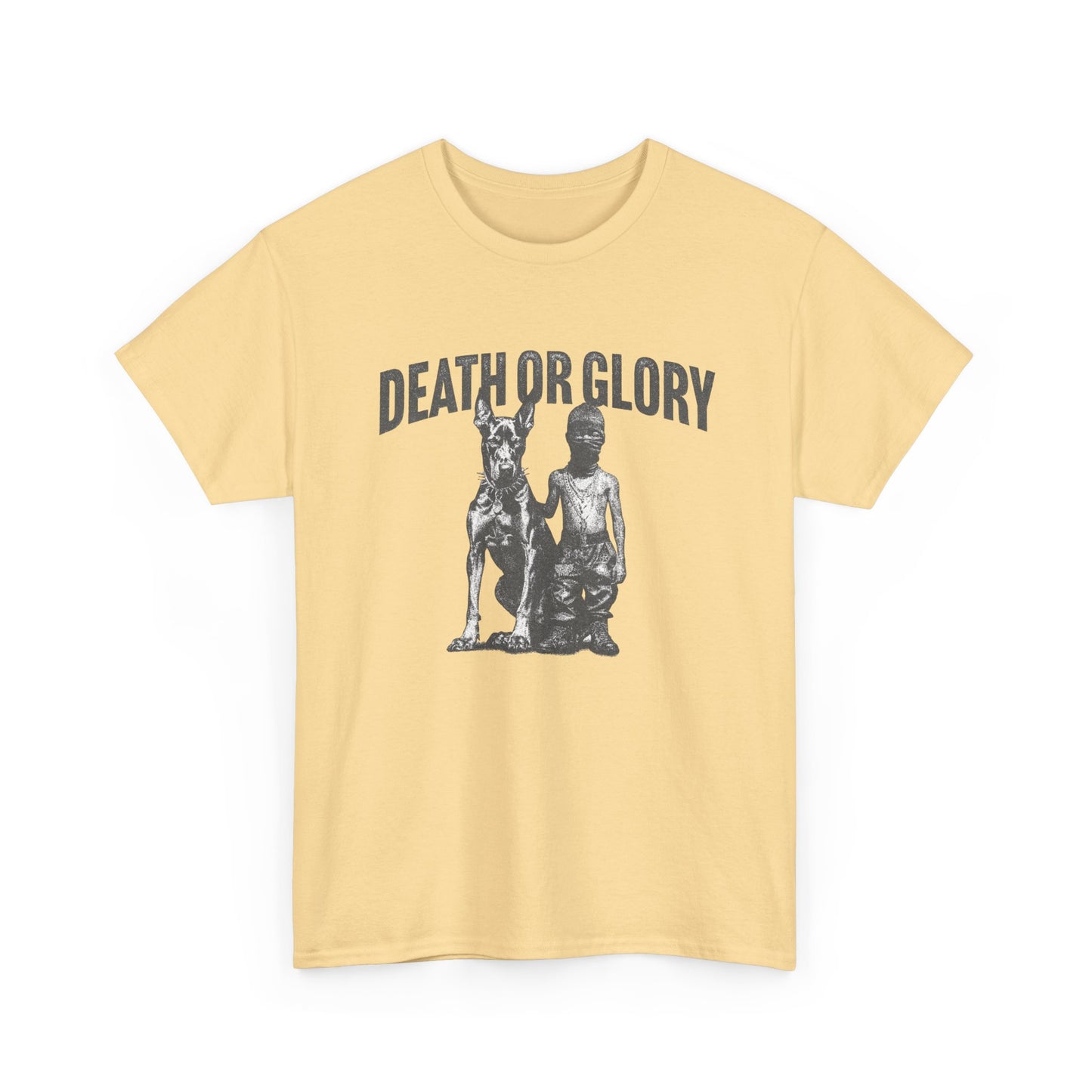 Death Or Glory T Shirt Graphic Unisex Heavy Cotton Tee NEW GIFT