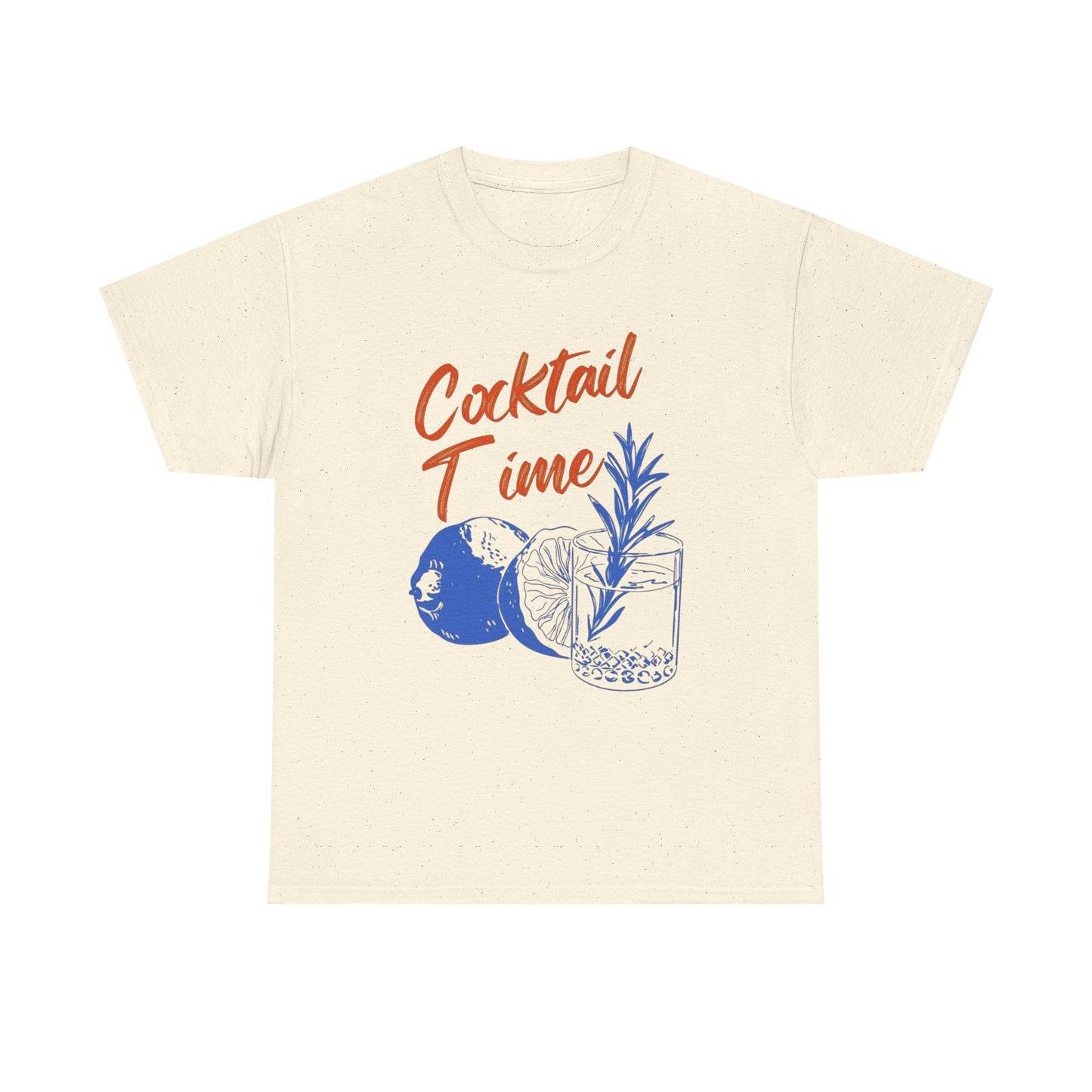 Cocktail Time Graphic T Shirt NEW ADULT