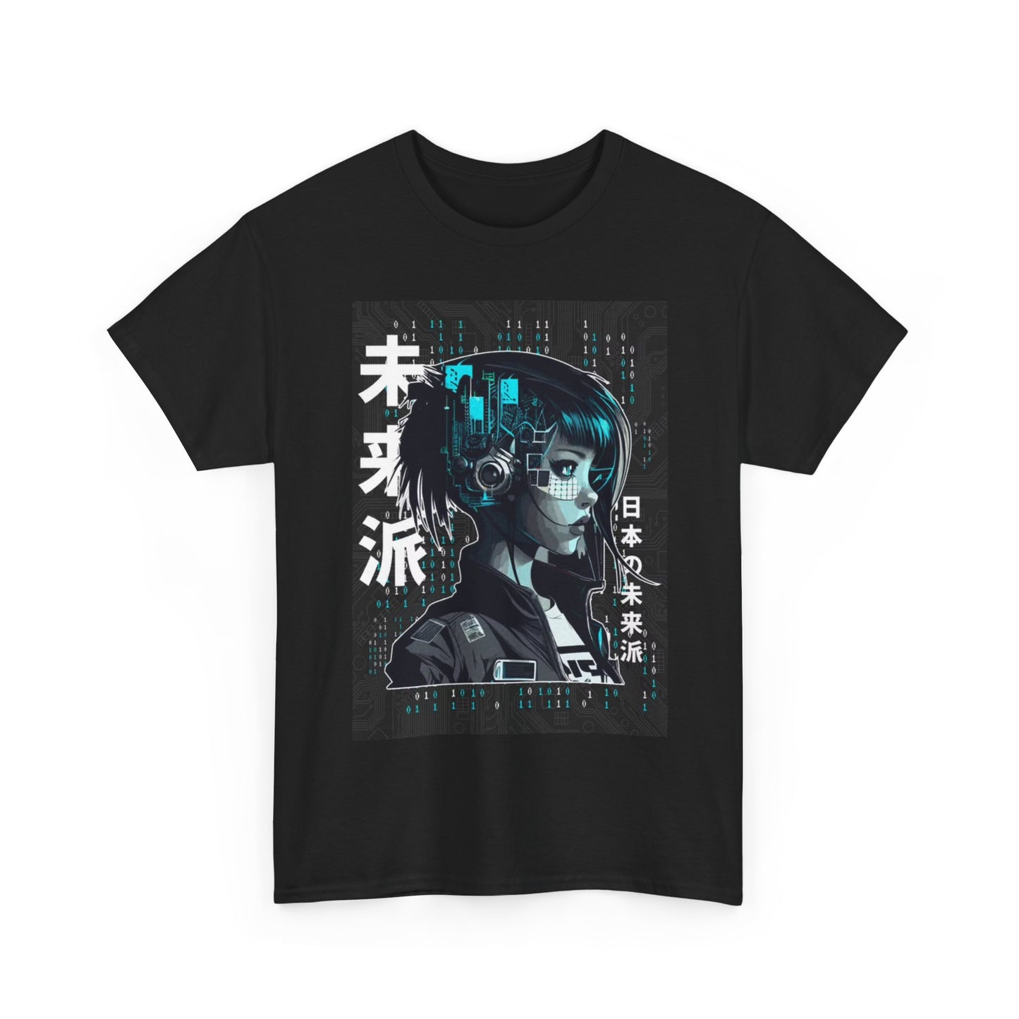 Waifu Anime T-shirt Girl Graphic Cartoon Retro Gaming Unisex Heavy Tee Gamer 46