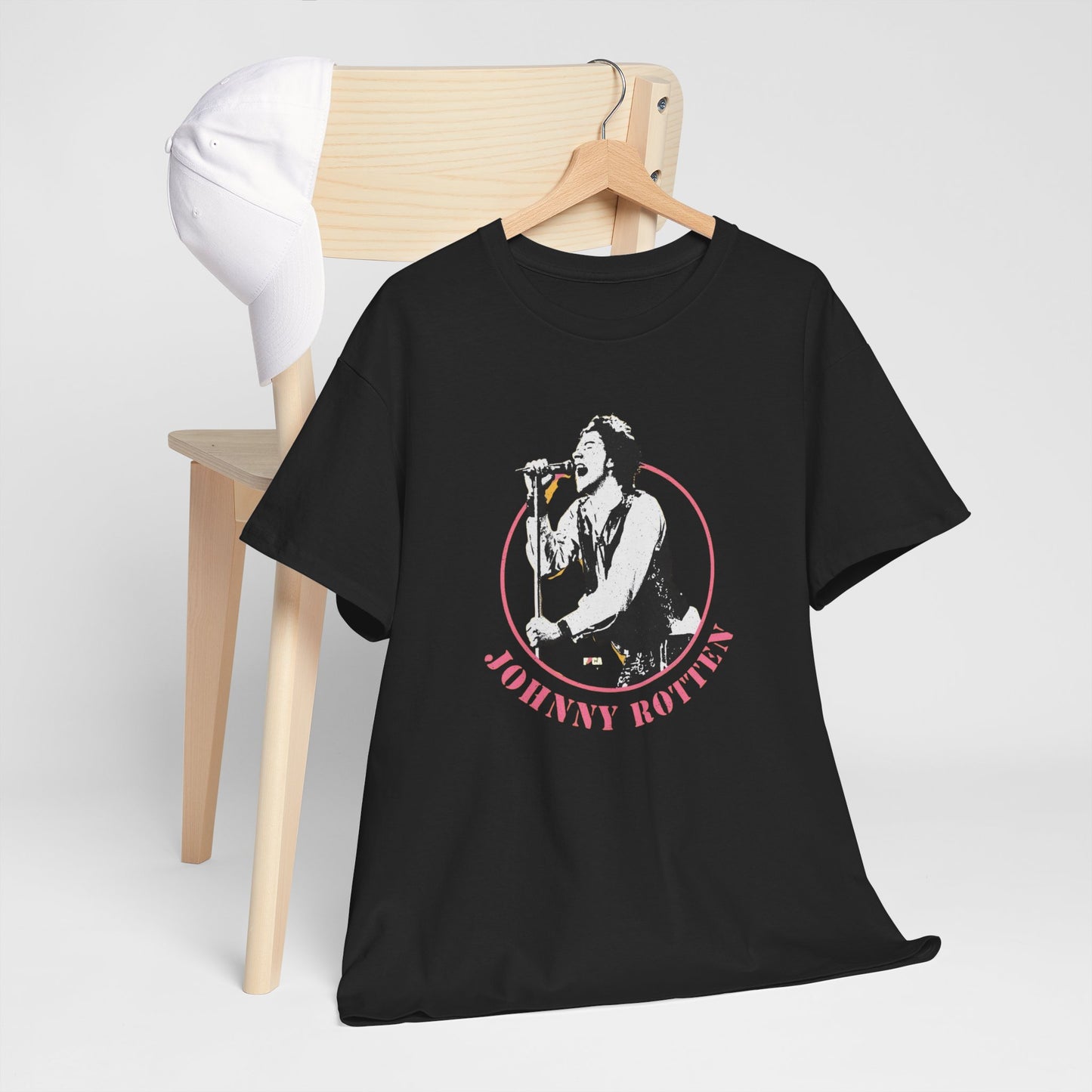 Johnny Rotten Vintage  Graphic T Shirt NEW ADULT Unisex Heavy Cotton Tee