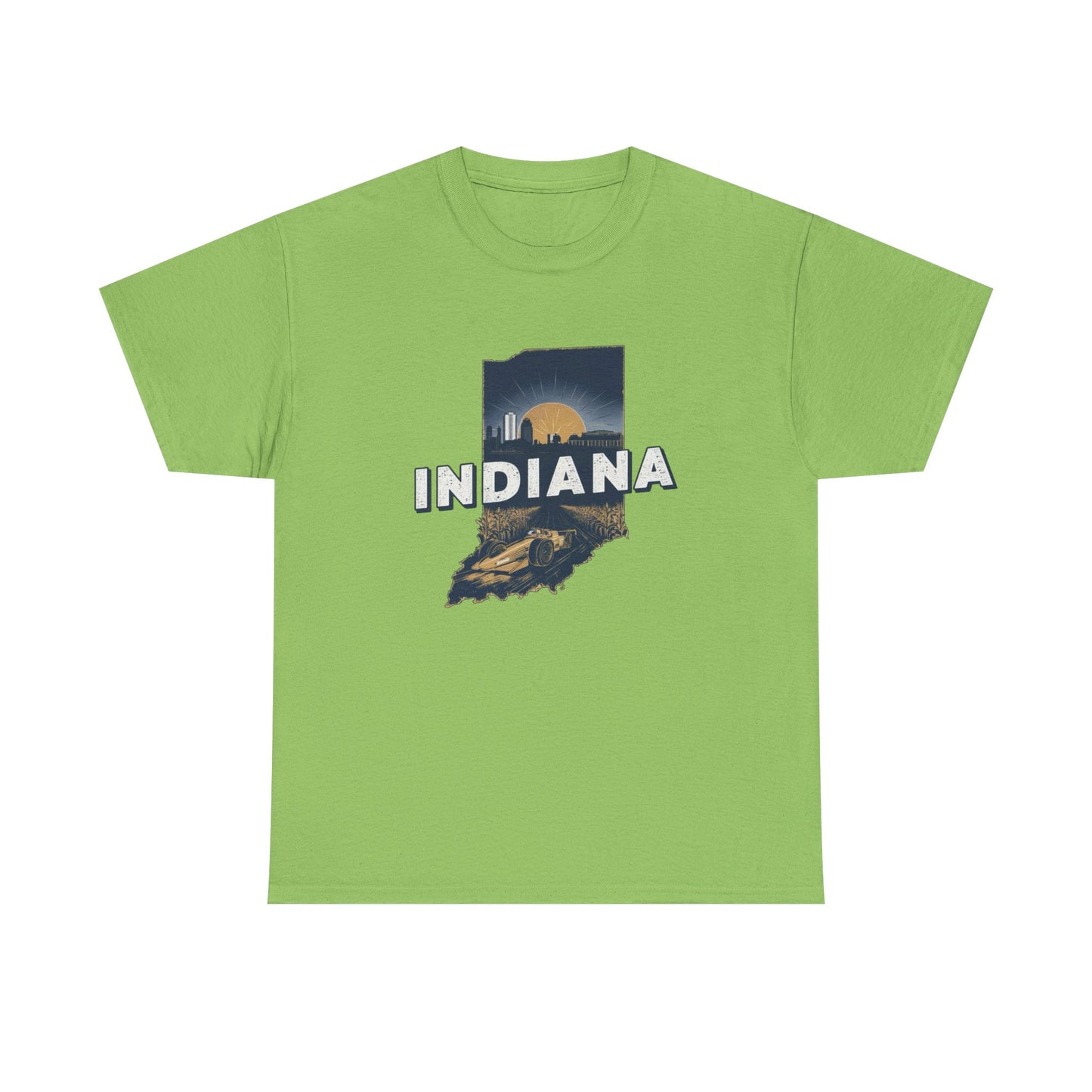 Indiana USA Graphic T Shirt NEW Adult Tee