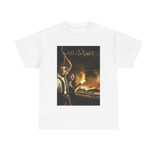 The Mummy Shirt Vintage Movie Poster Retro 90s Unisex Heavy Cotton Tee