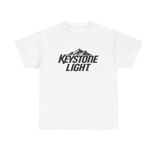 Keystone Light Beer Graphic T Shirt Vintage Unisex Heavy Cotton Tee
