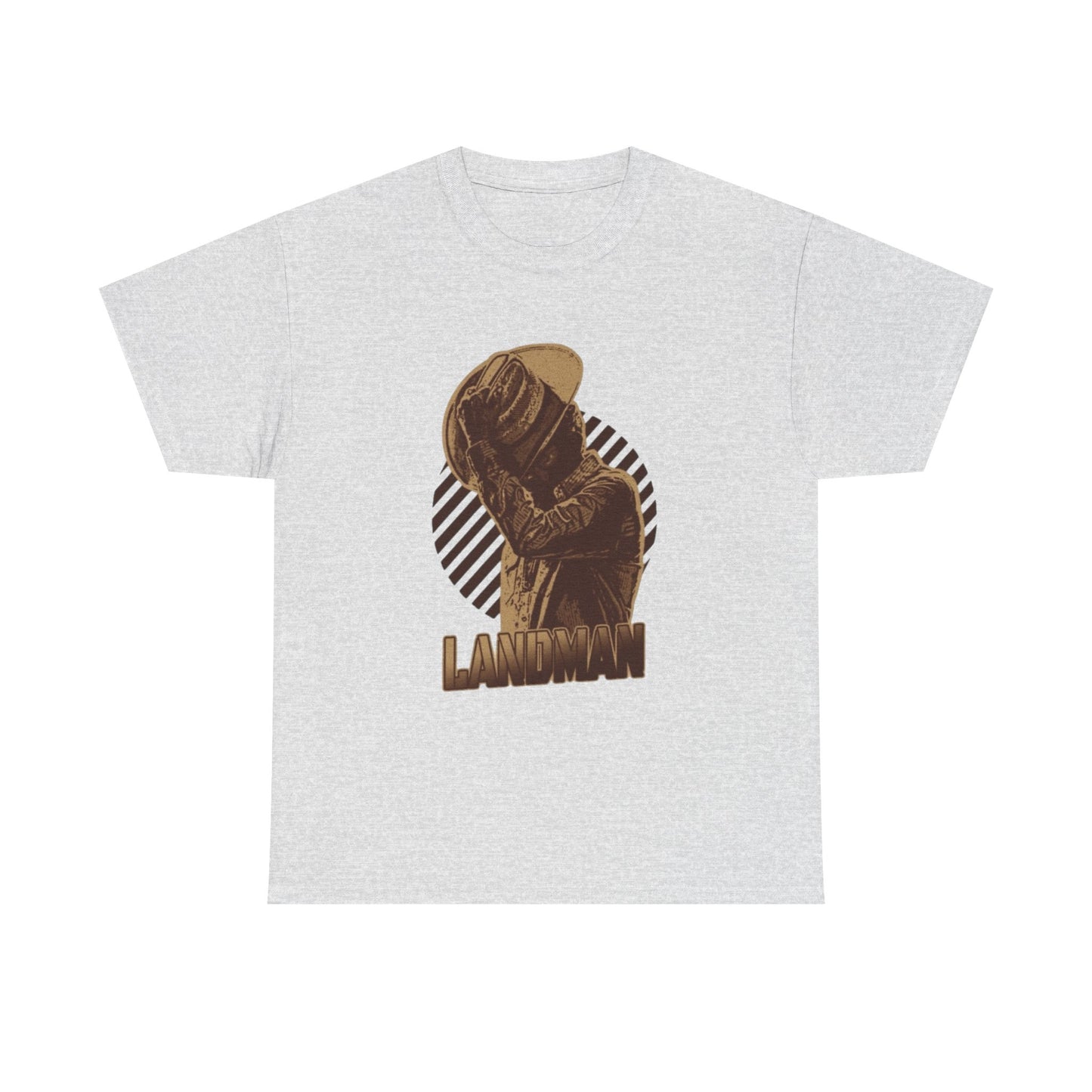 Landman Retro Texas Oil Graphic T Shirt NEW Unisex Heavy Cotton Tee