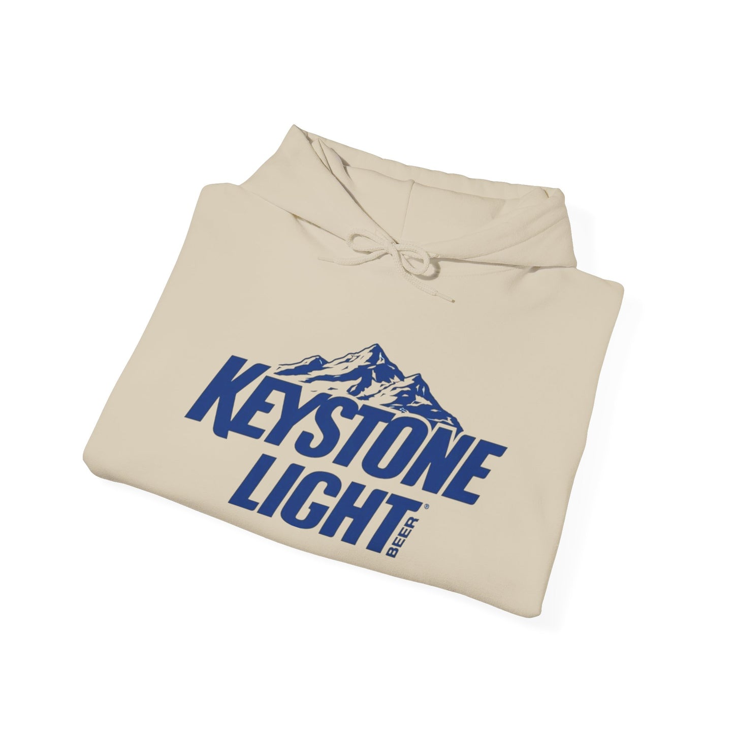 Keystone Light Graphic Hoodie Vintage Unisex Heavy Blend™ Hooded Sweatshirt
