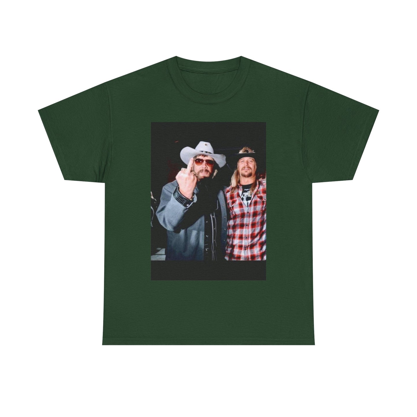 Hank Williams jr T-shirt kid rock country vintage Unisex Heavy Cotton AMERICAN