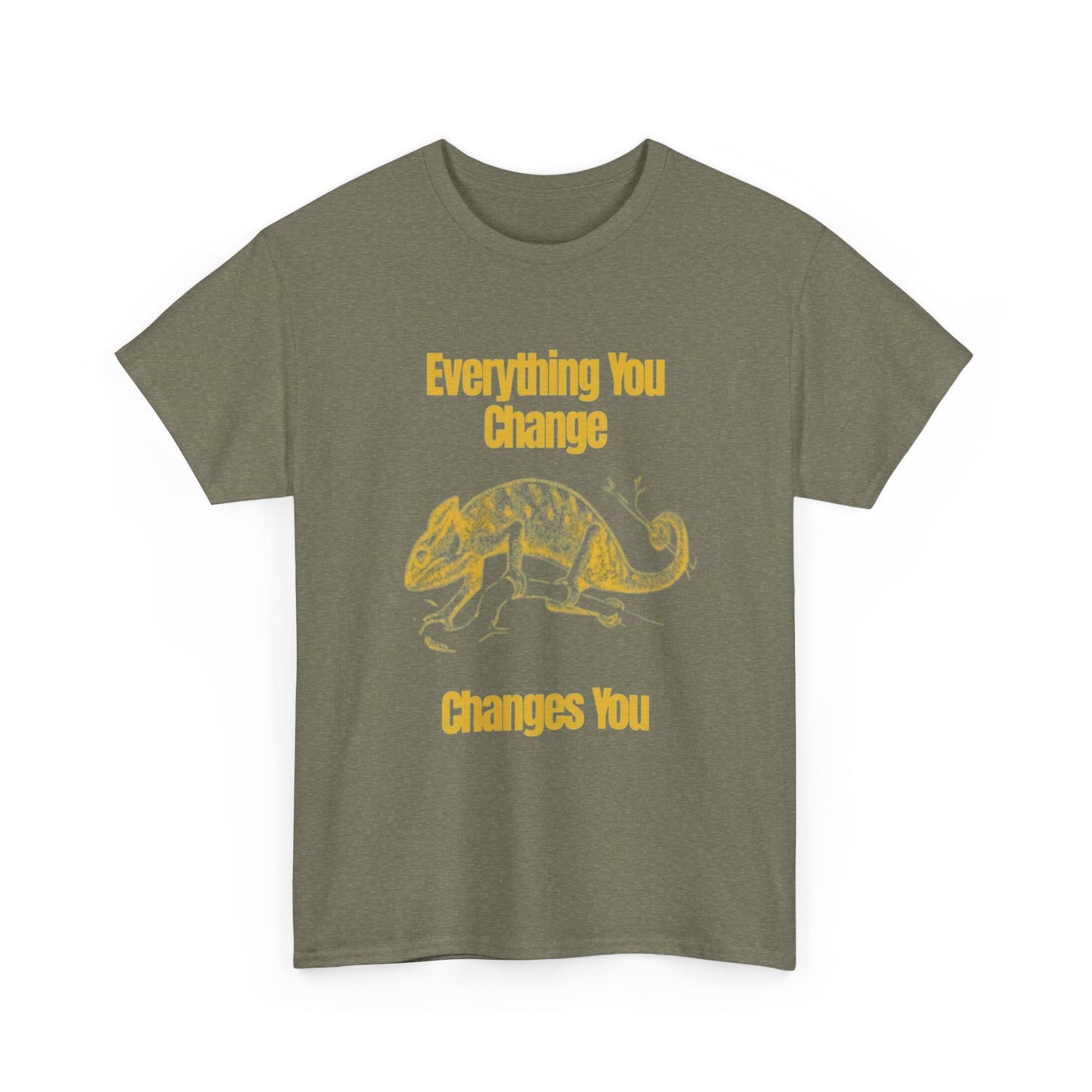 Everything You Change Changes You Graphic T Shirt Unisex Heavy Cotton Tee