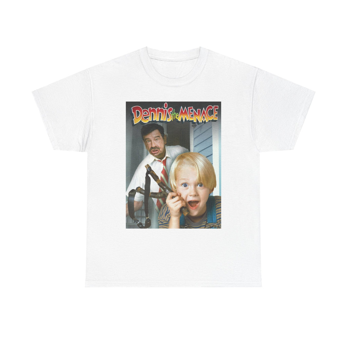 Dennis The Menace Funny Vintage Graphic T Shirt NEW Cotton Tee Gift