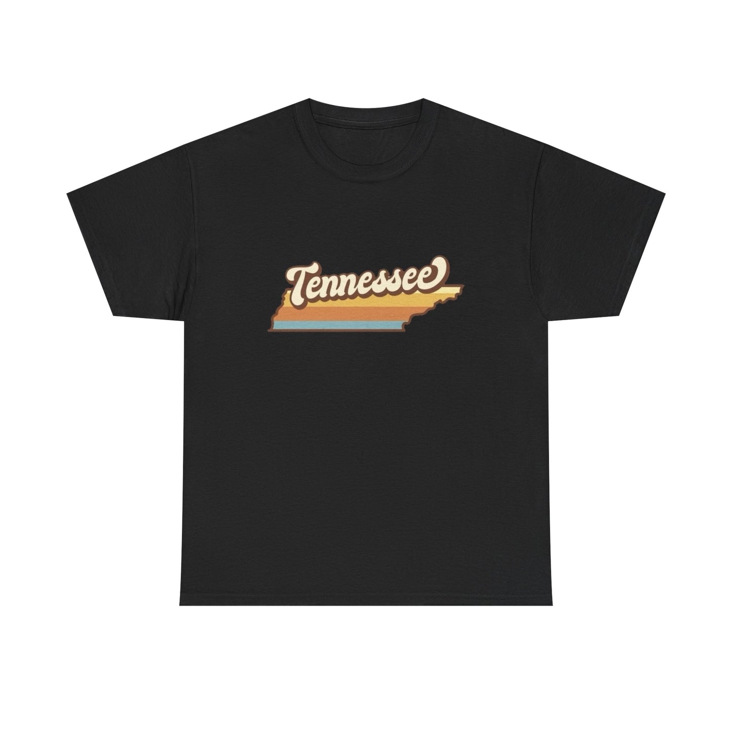 Tennessee State Graphic T Shirt NEW Adult Regular Heavy Cotton Tee