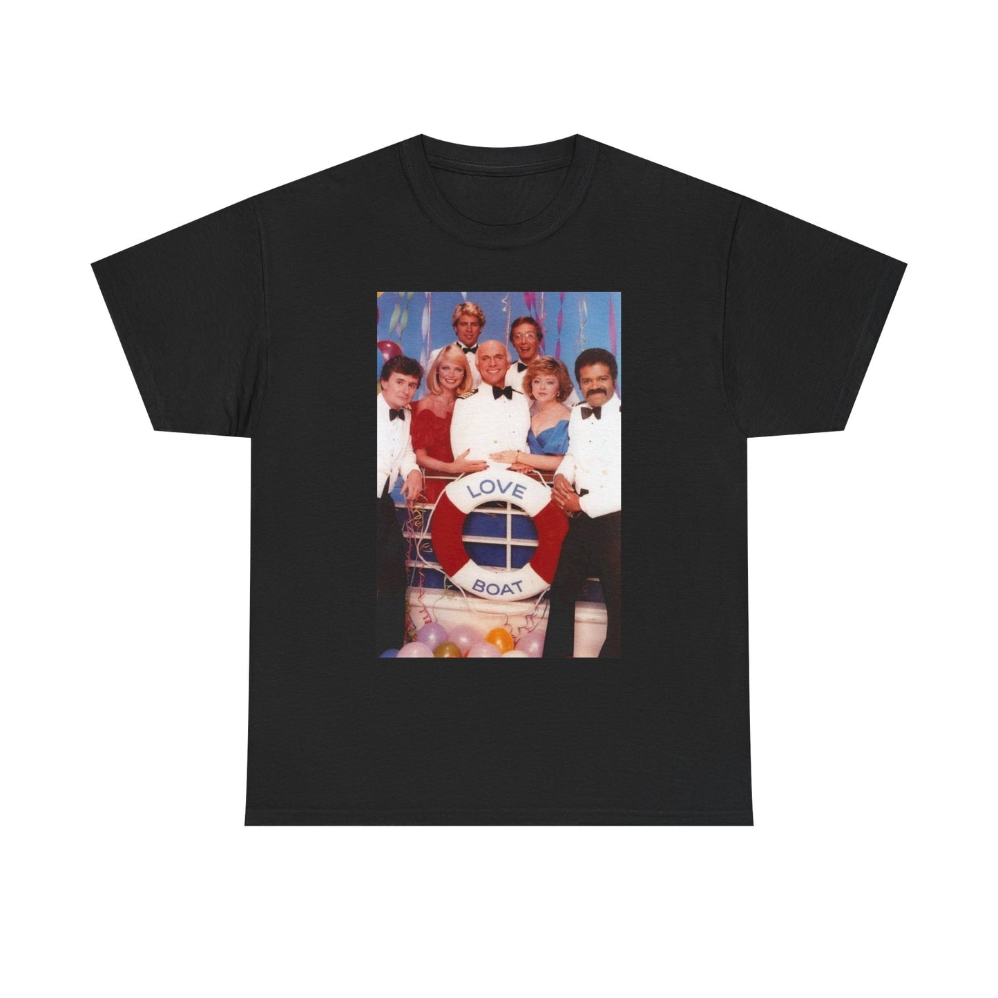 The Love Boat Graphic T Shirt Vintage Tv Show Comedy Unisex Heavy Cotton Tee
