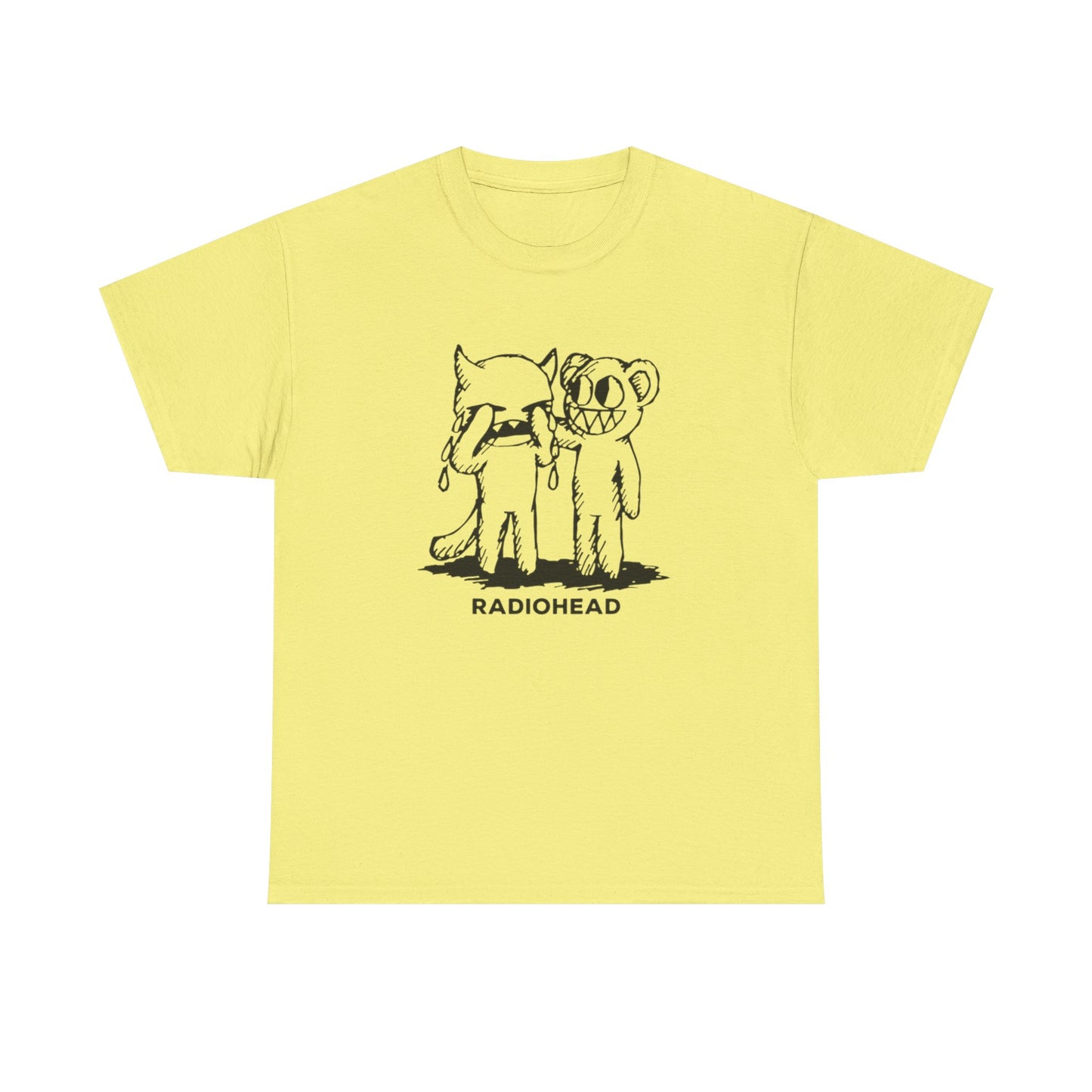 Radiohead Vintage Rock Graphic T Shirt NEW ADULT Heavy Cotton Tee