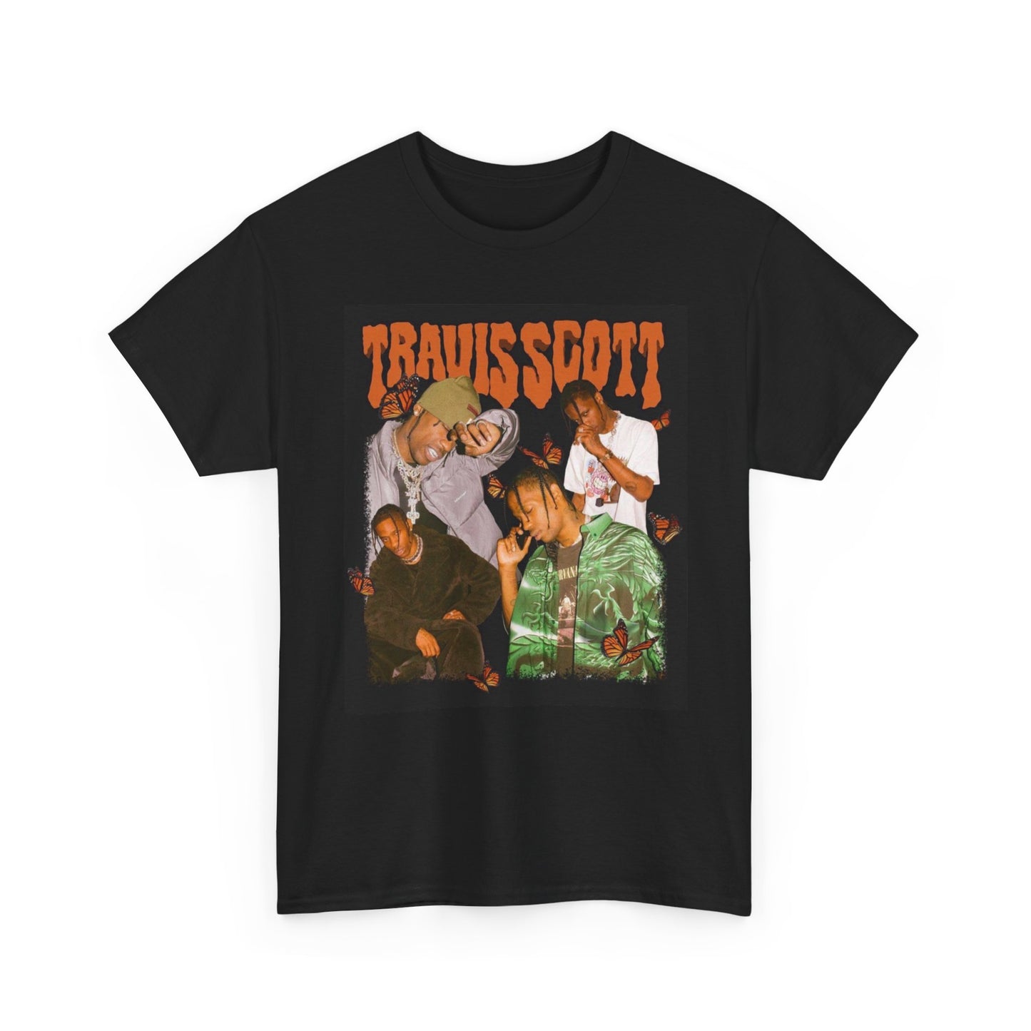 Travis Scott Graphic T Shirt Vintage Unisex Heavy Cotton Tee