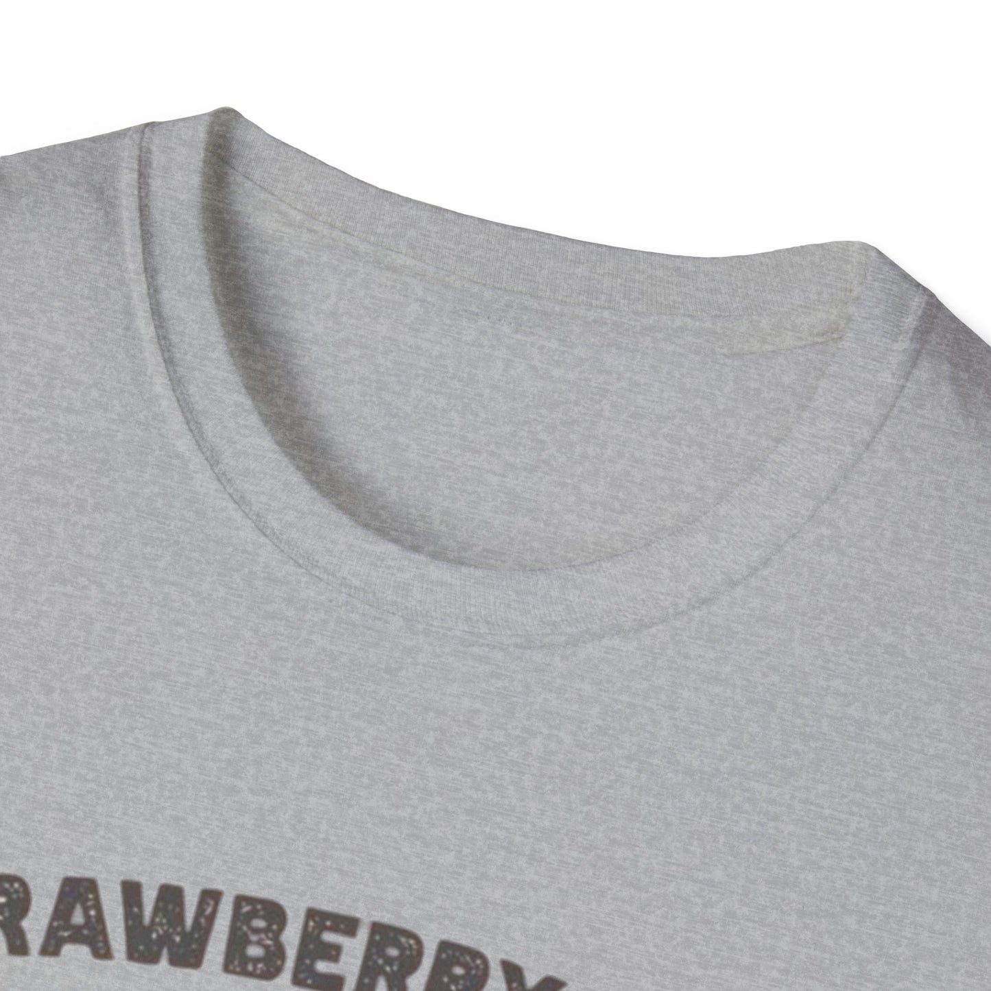 Strawberry Jams But My Glock Dont Graphic T Shirt Funny Joke Unisex Softstyle