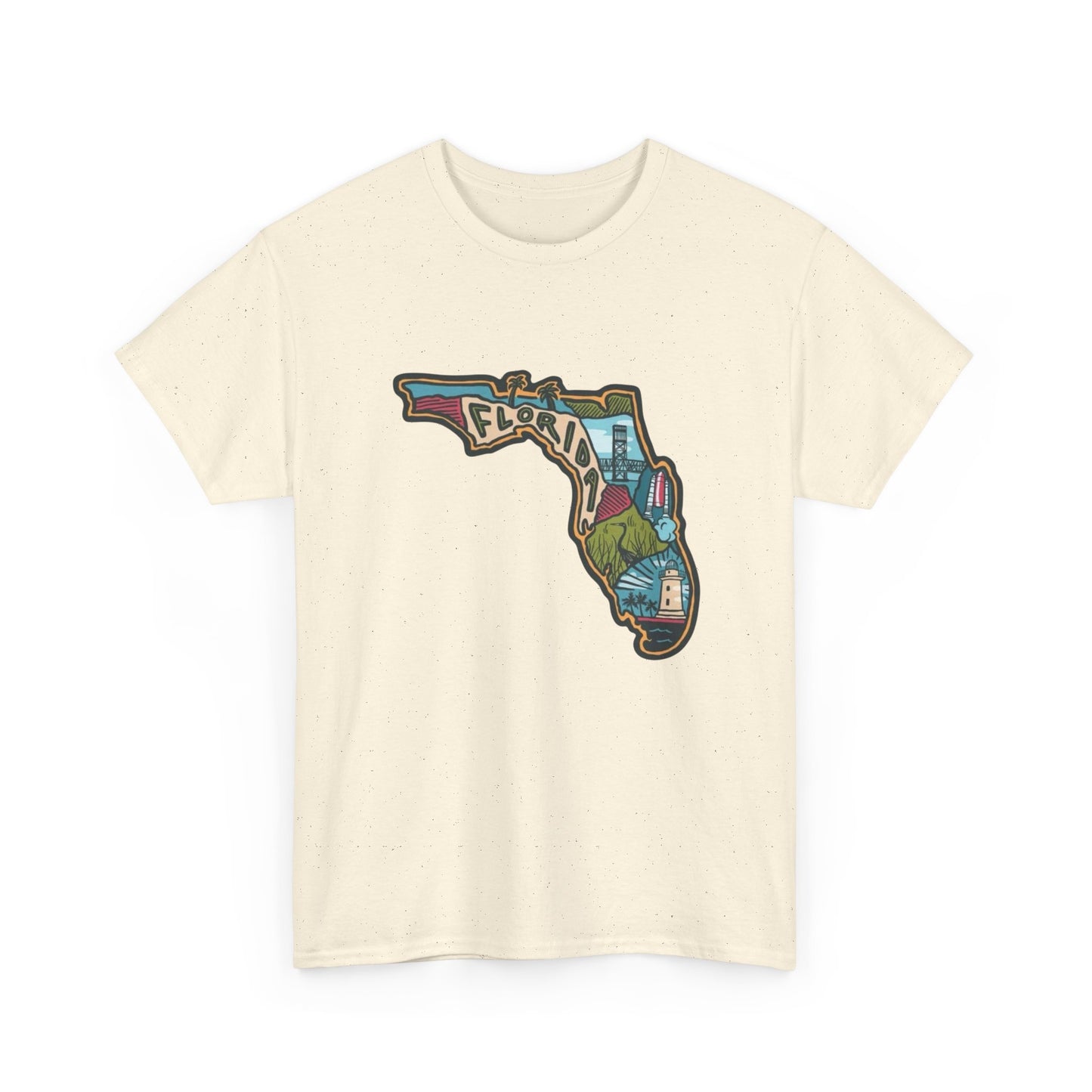 Florida Town USA Graphic T Shirt NEW Adult Tee