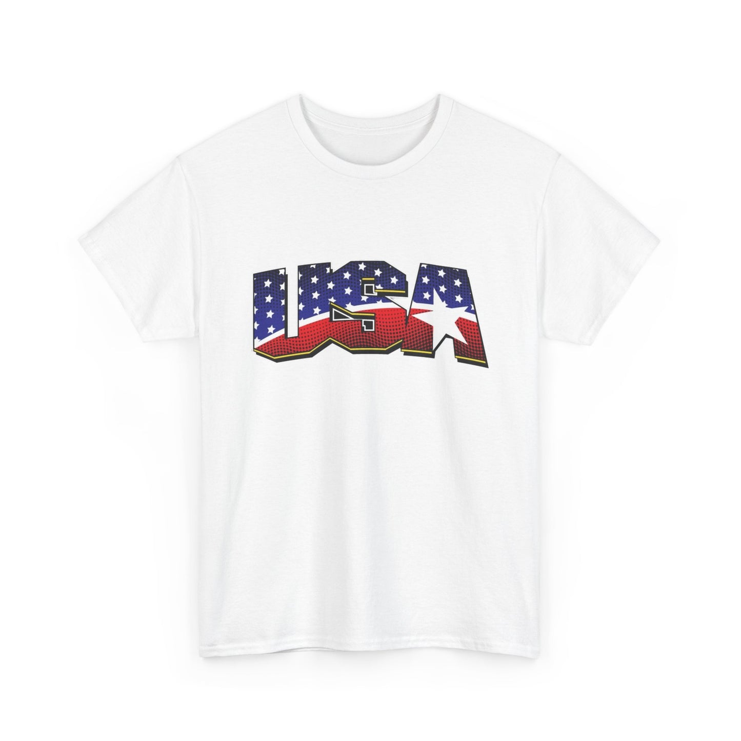 USA AMERICAN FLAG Graphic T Shirt Unisex NEW Heavy Cotton Tee